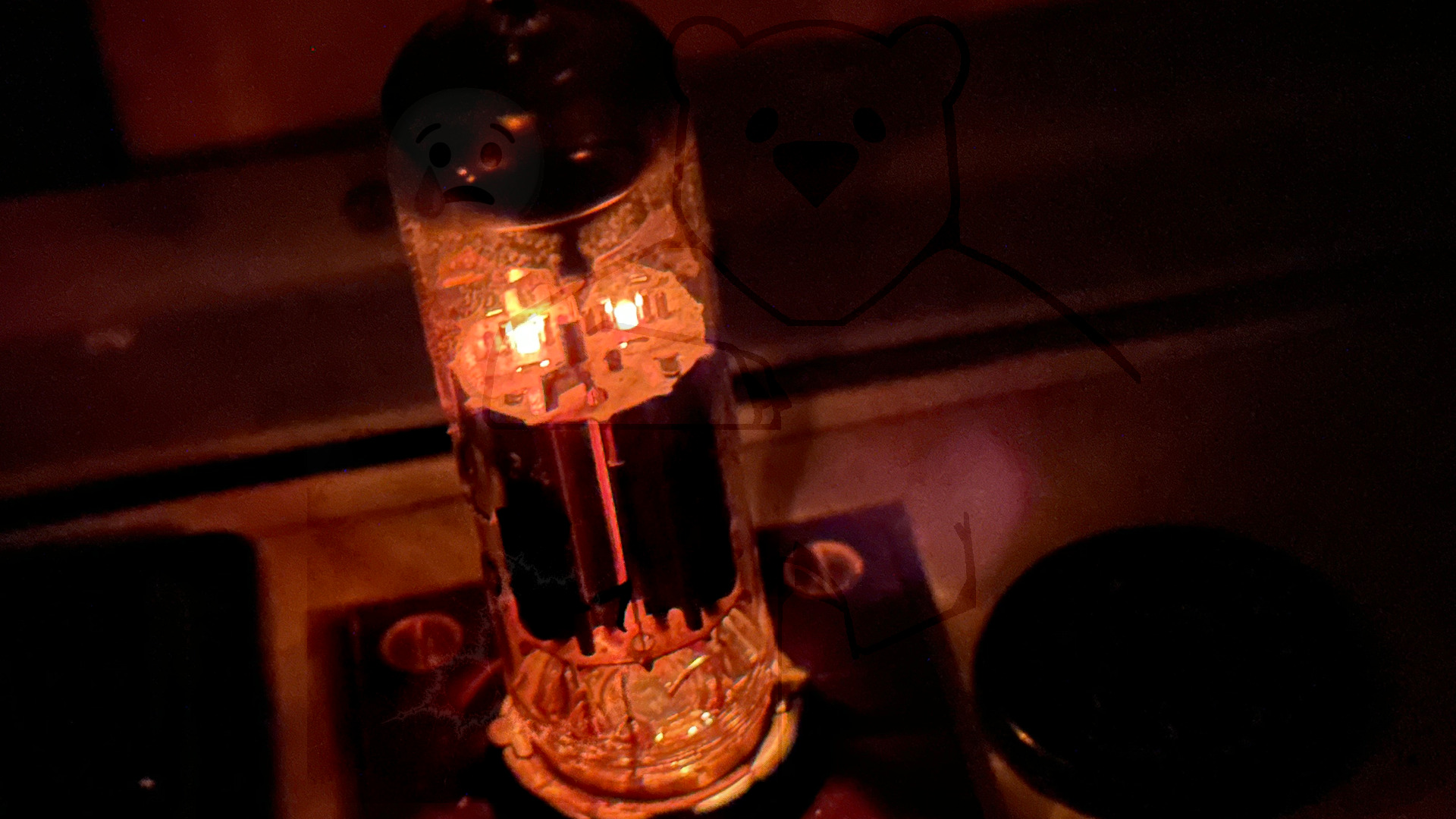 Röhre ELL80 #0708 In Betrieb Bild 1