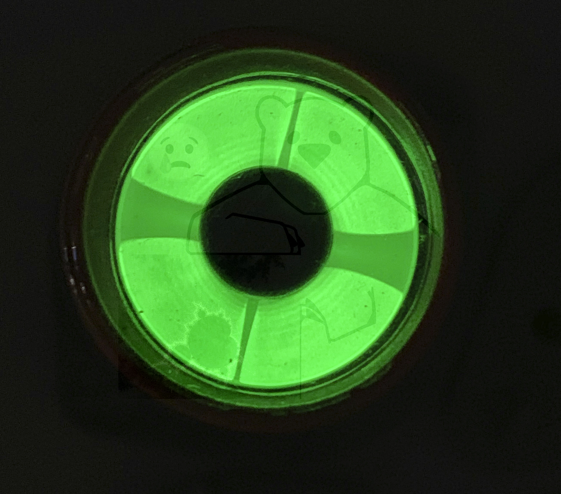 Röhre EM1 #8288 In Betrieb Bild 1