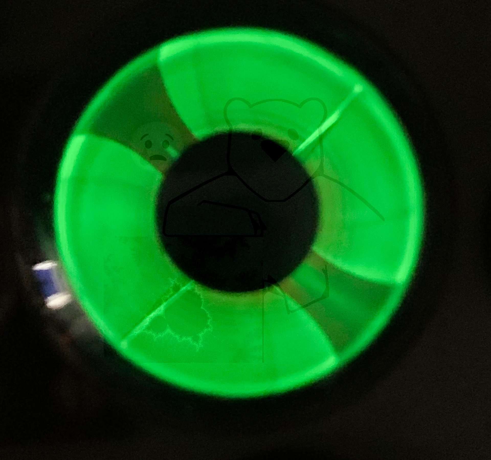 Röhre EM35 (Telefunken Belegung) In Betrieb Bild 1