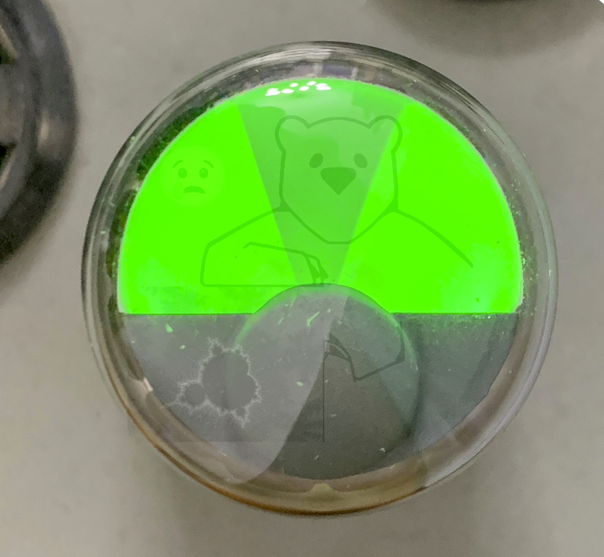 Röhre EM71 #5893 In Betrieb Bild 2