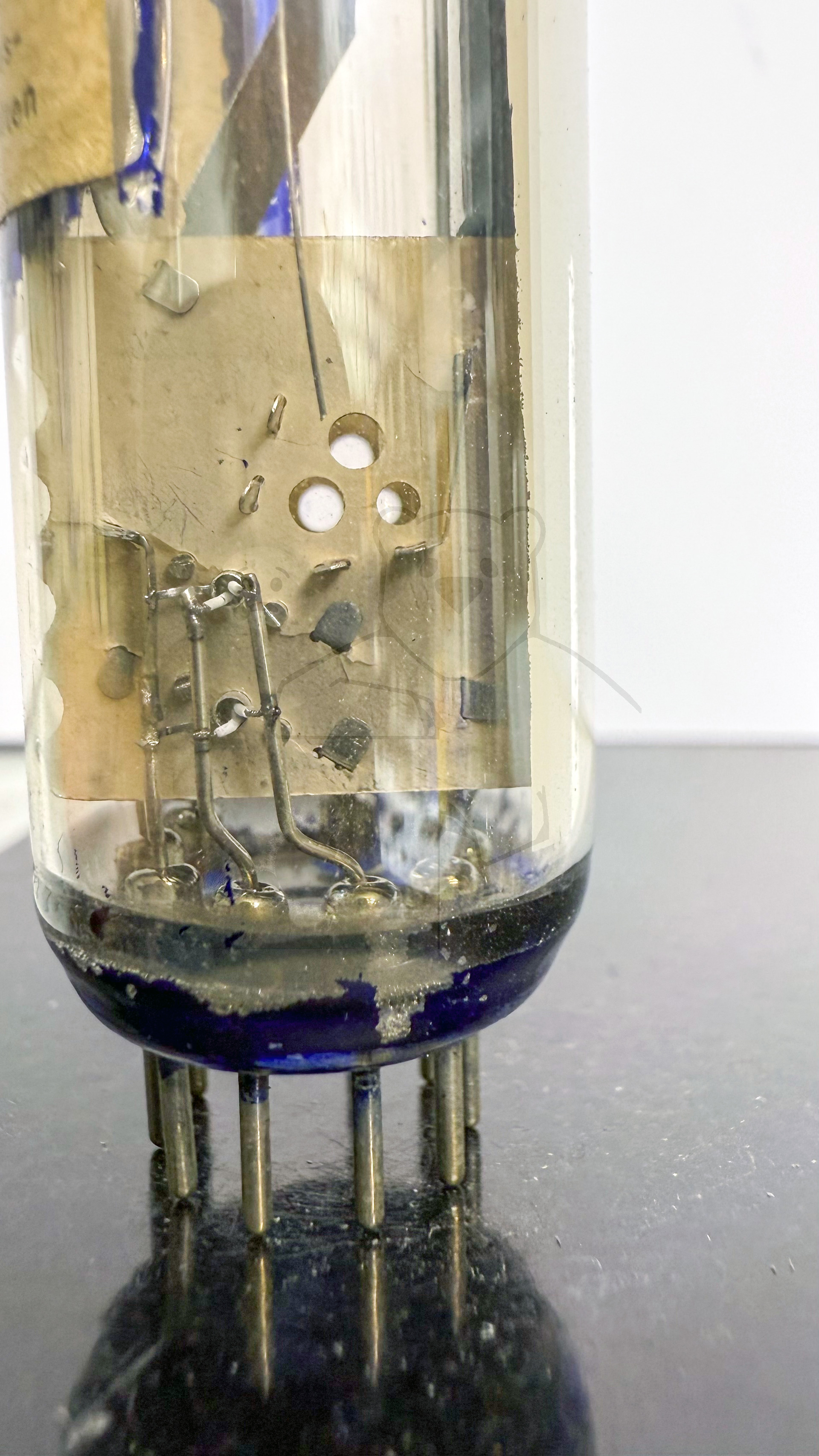 Röhre EM803 Entwicklungsmuster vom 26-09-1956 #7774 Bild 03