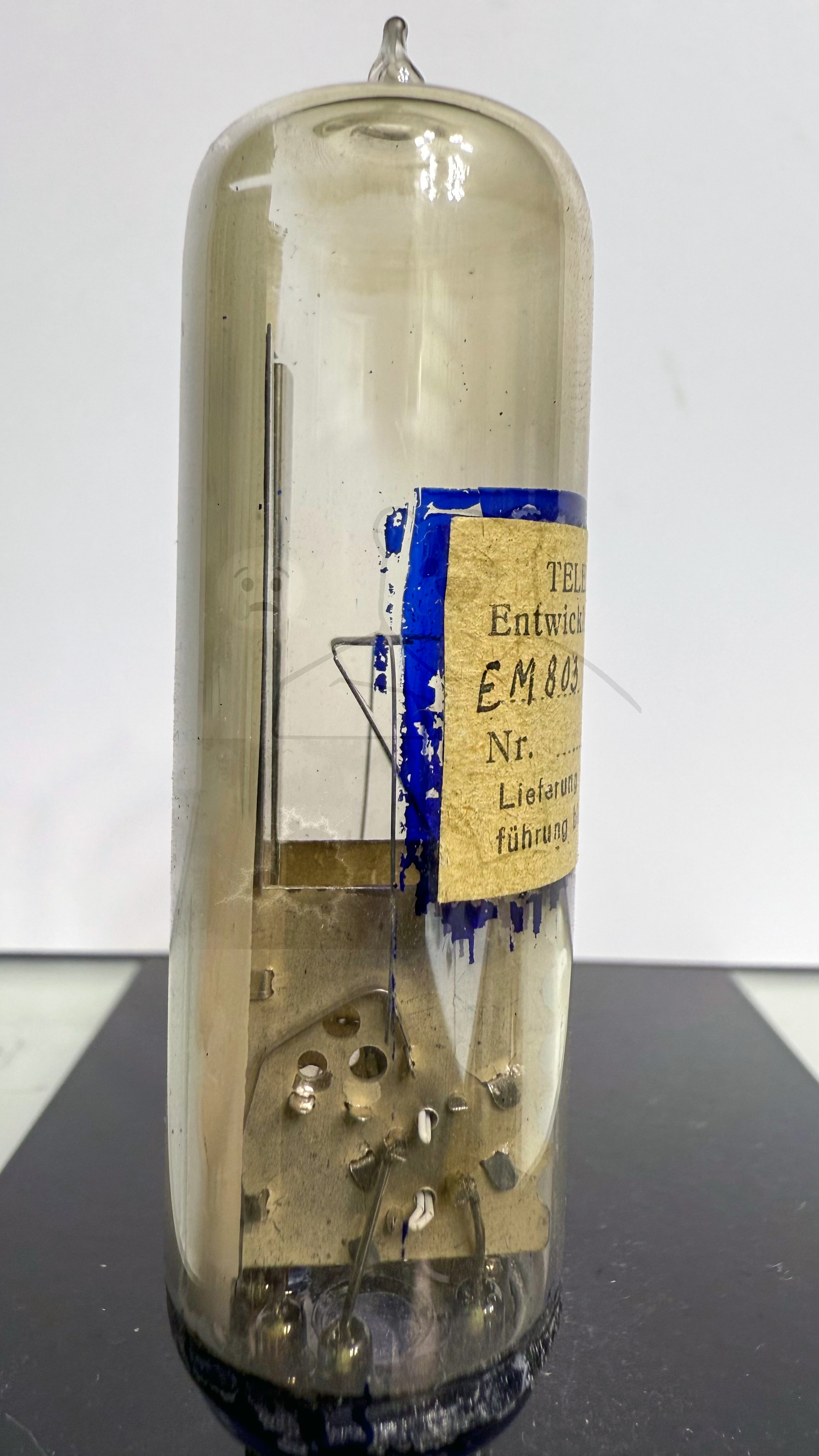 Röhre EM803 Entwicklungsmuster vom 26-09-1956 #7774 Bild 05