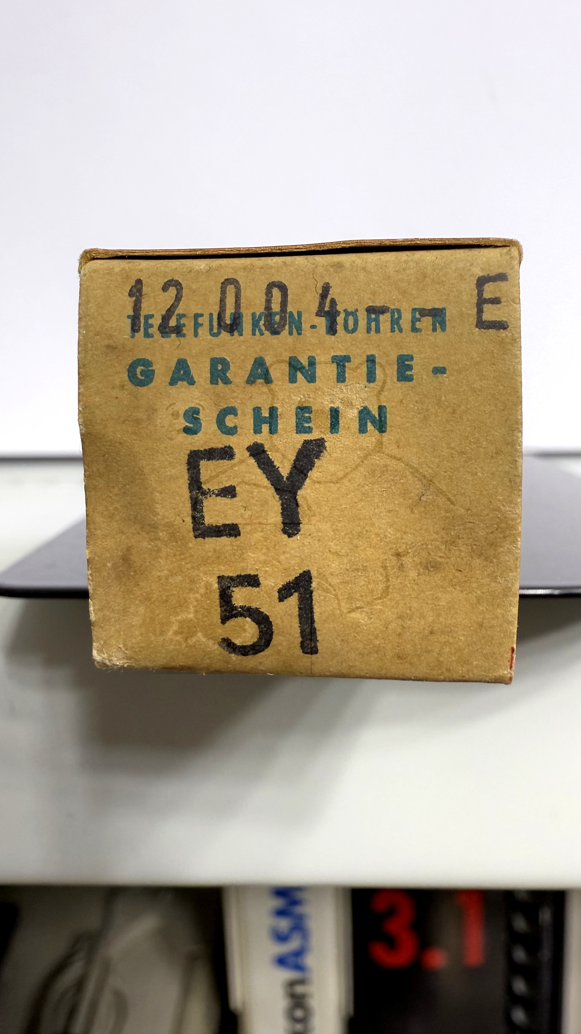 Röhre EY51 #6127 Verpackung Bild 3