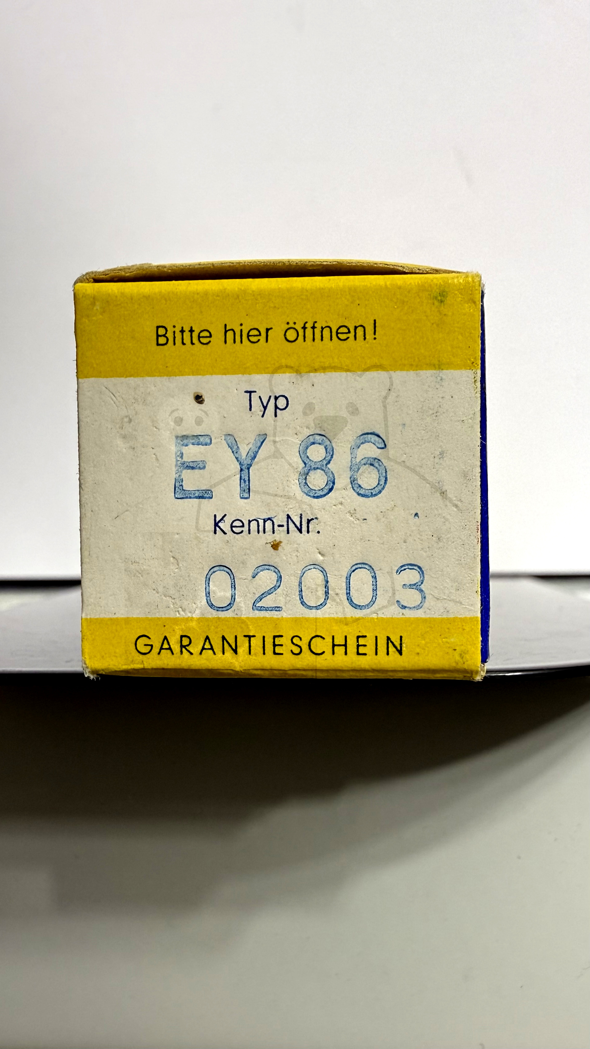 Röhre EY86 #3861 Verpackung Bild 5