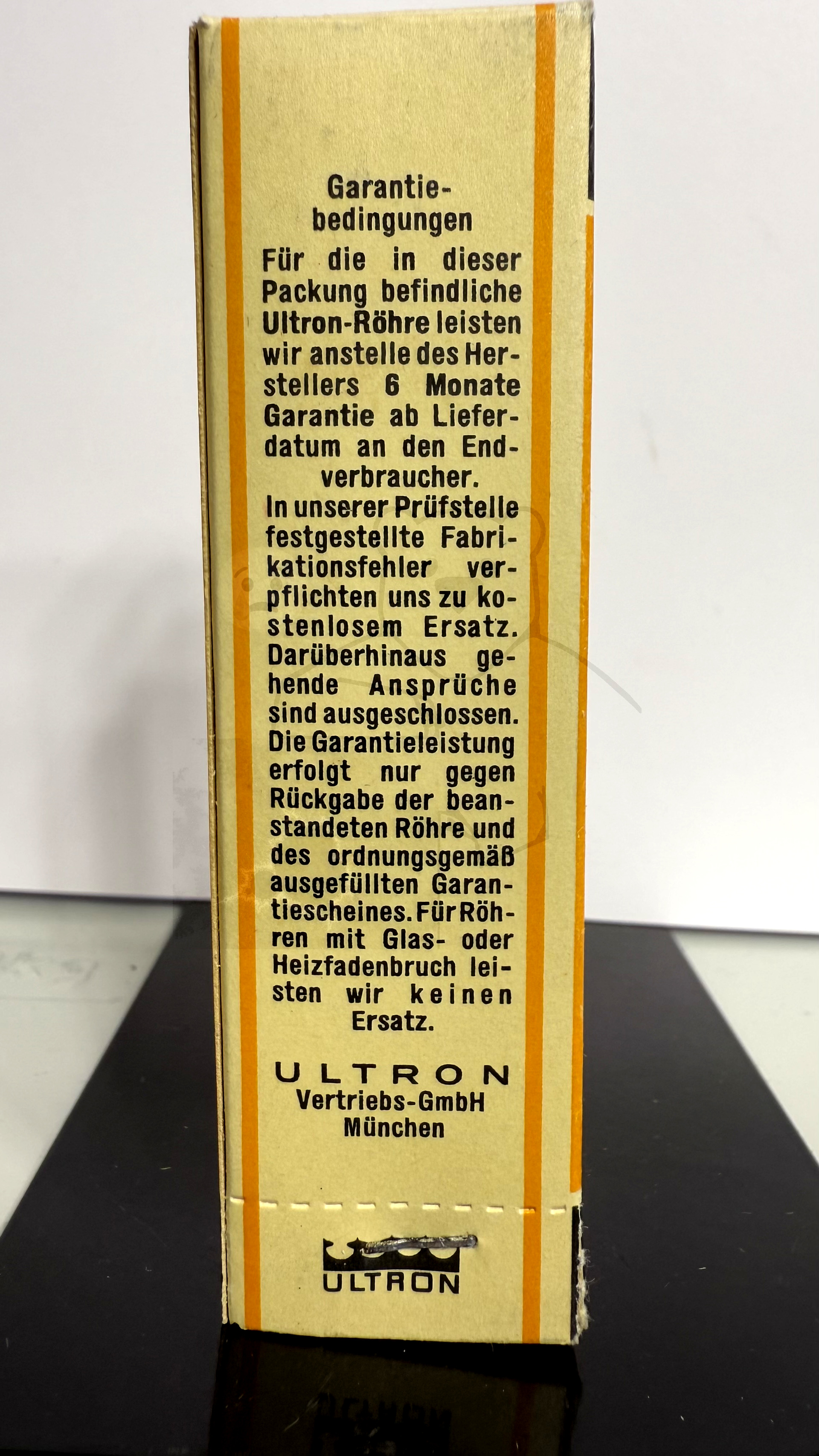Röhre EZ81 #5919 Verpackung Bild 4