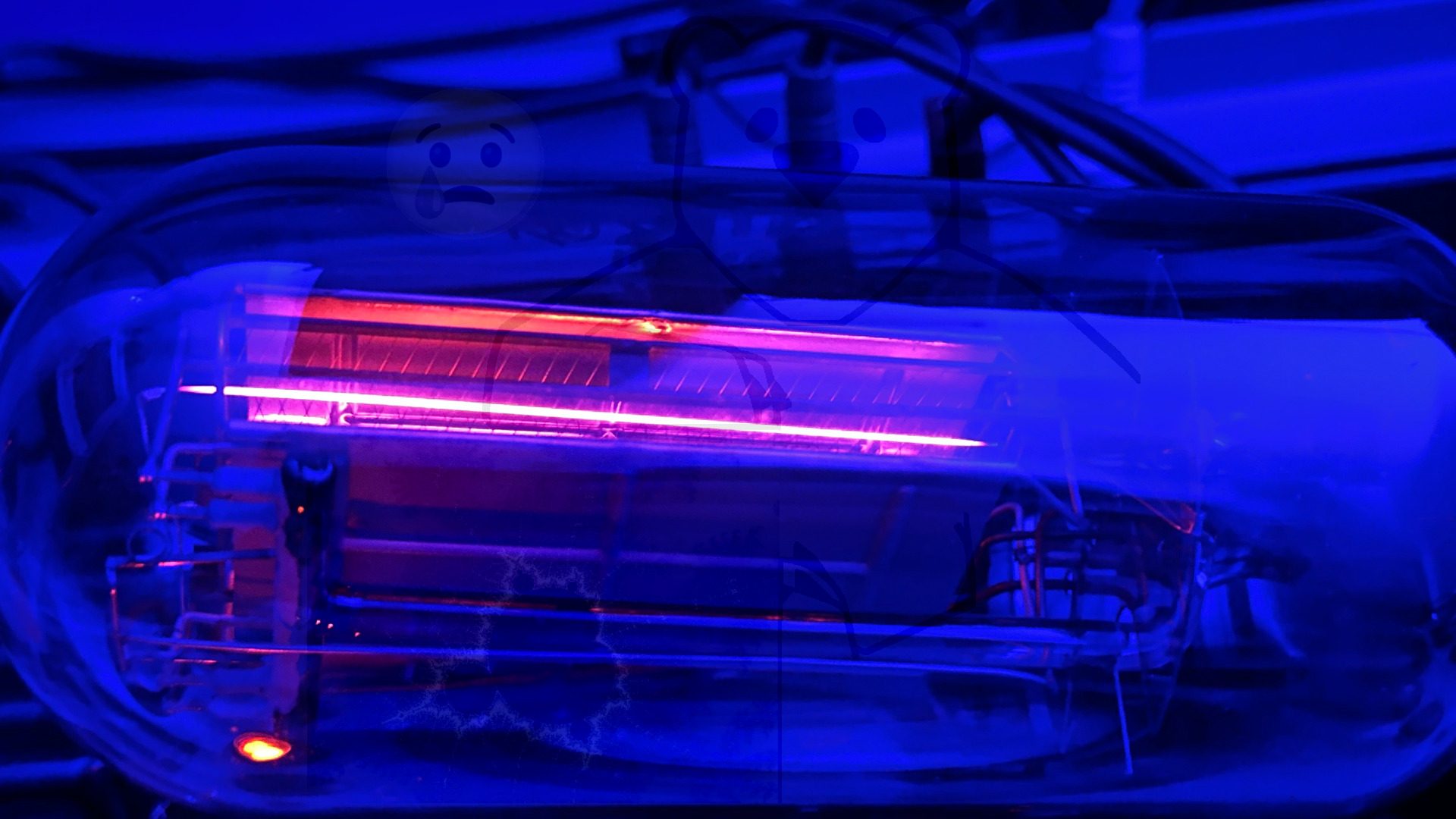 Röhre Ea #0761 In Betrieb