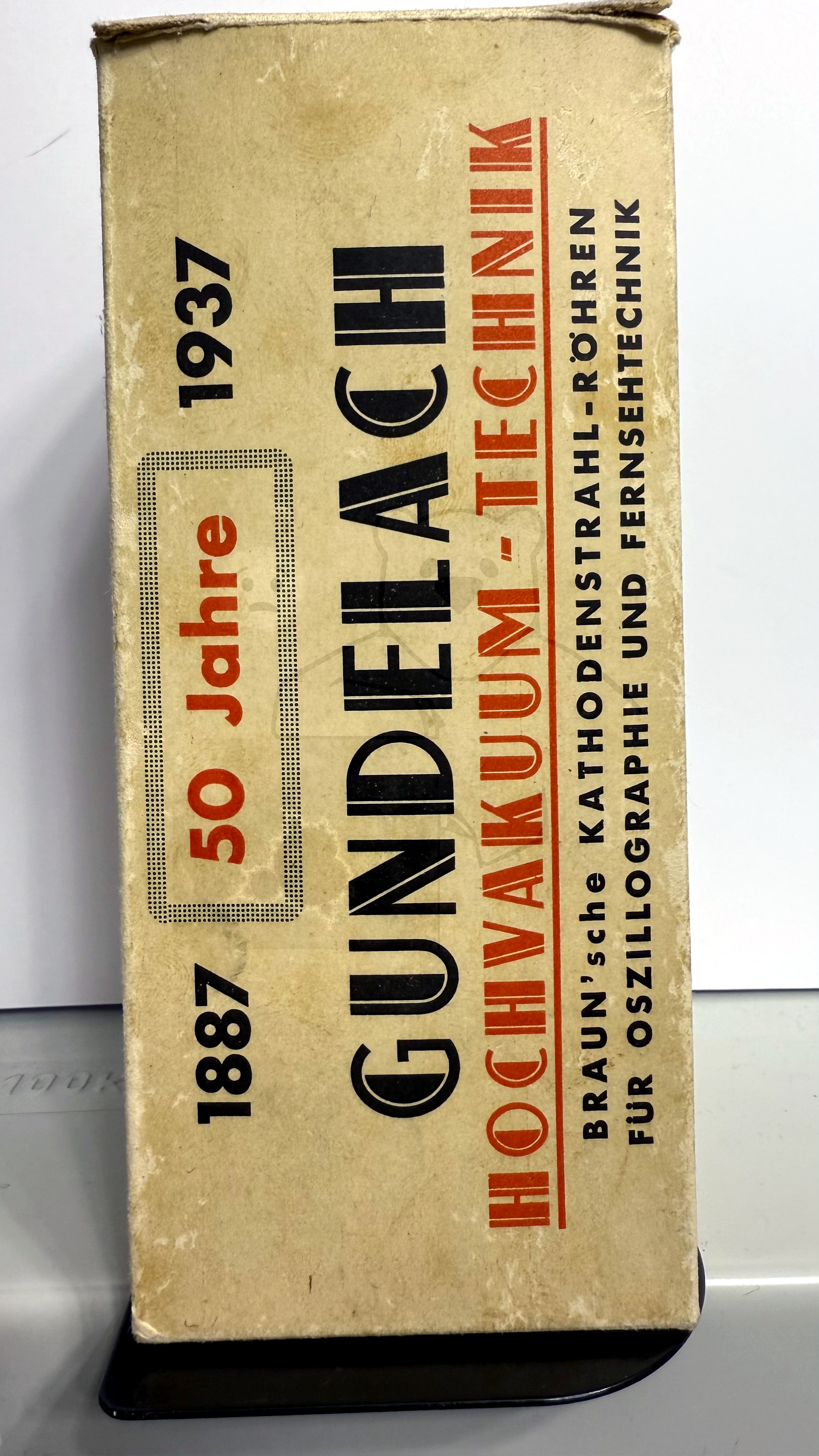 Röhre GWE 512 (Gundelach) #8222 Verpackung Bild 6