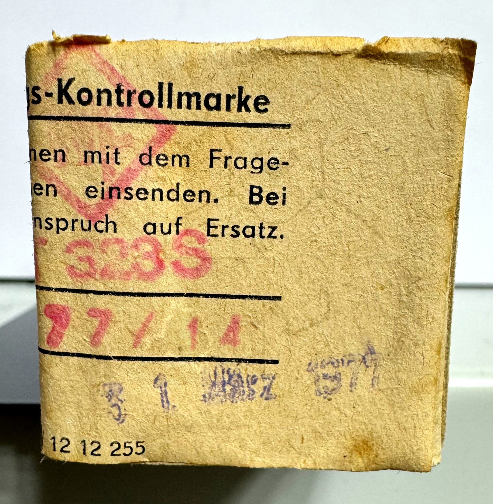 Röhre HT323S #4799 Verpackung Bild 4