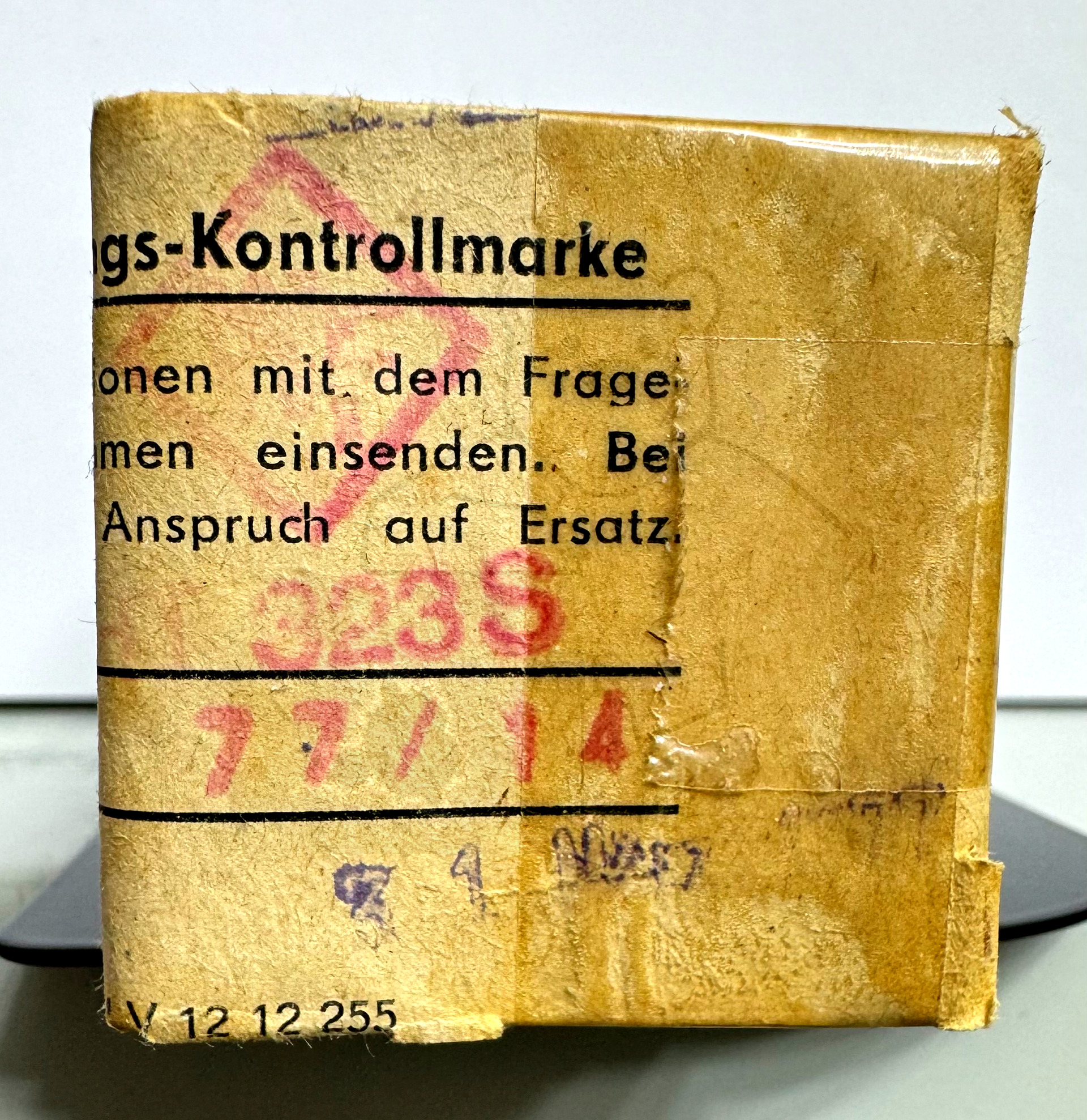 Röhre HT323S #4801 Verpackung Bild 2