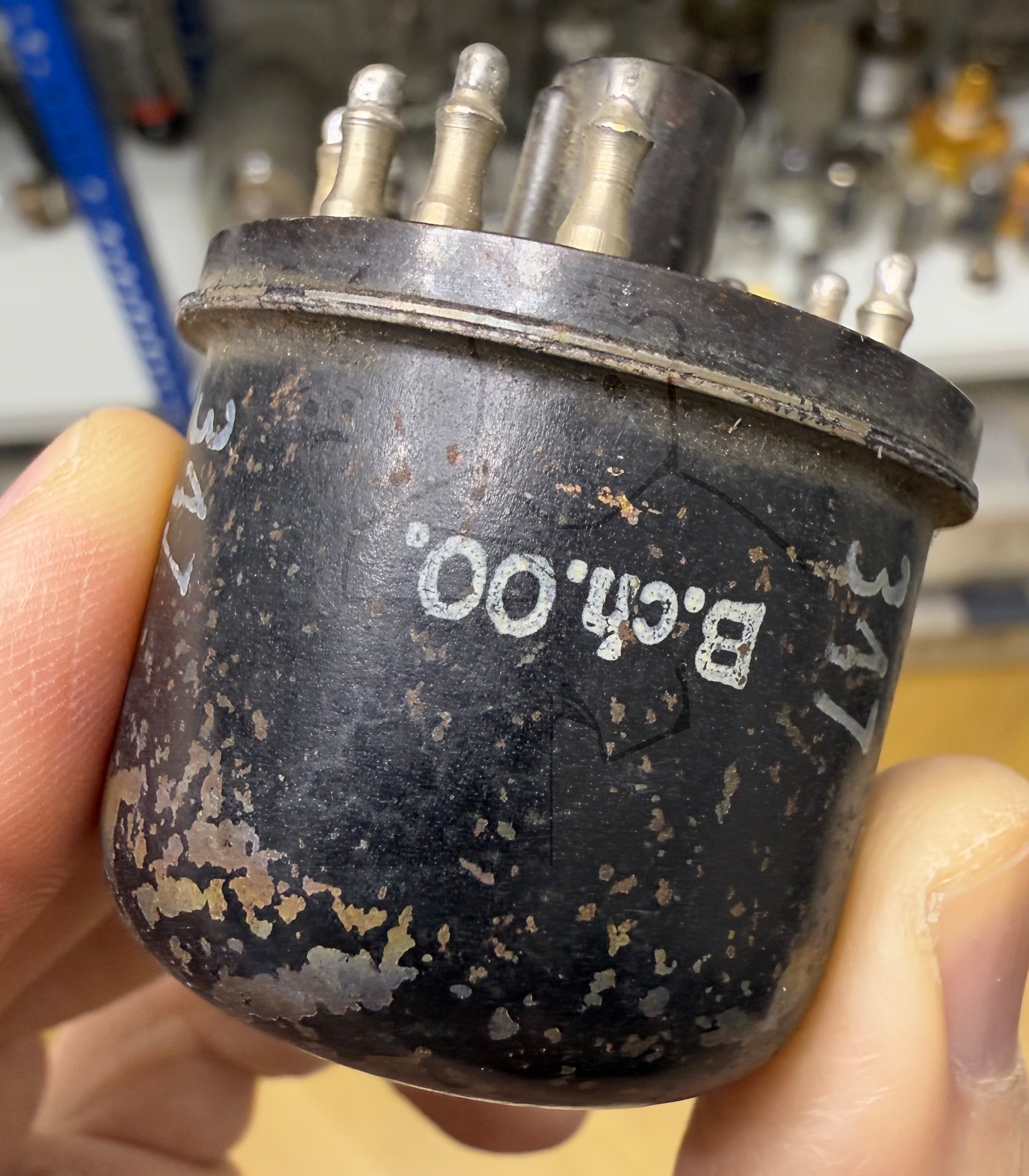 Röhre KT211 (Stahlröhrensockel, 8pol) #7478 Bild 4