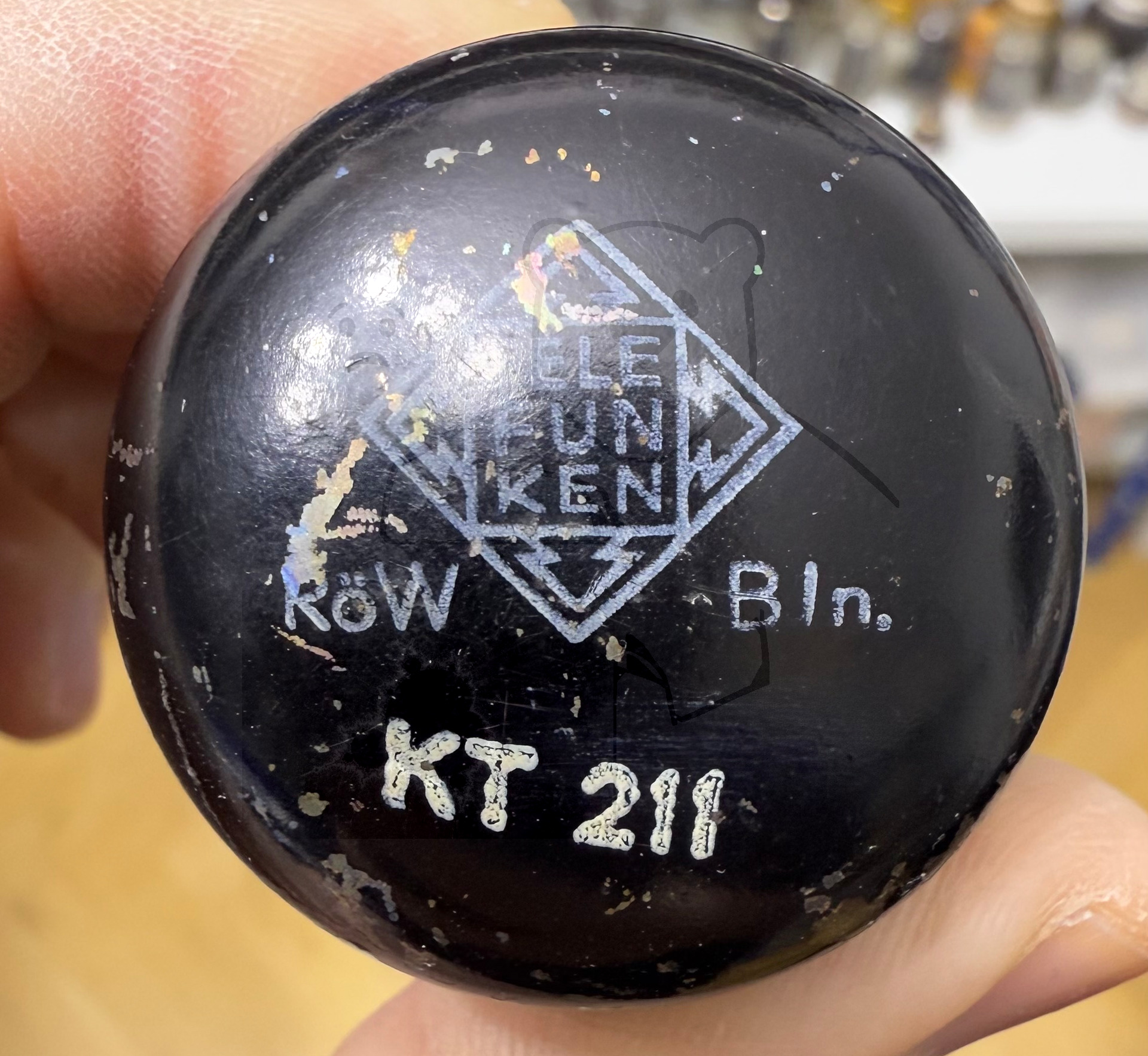 Röhre KT211 (Stahlröhrensockel, 8pol) #8401 Bild 3