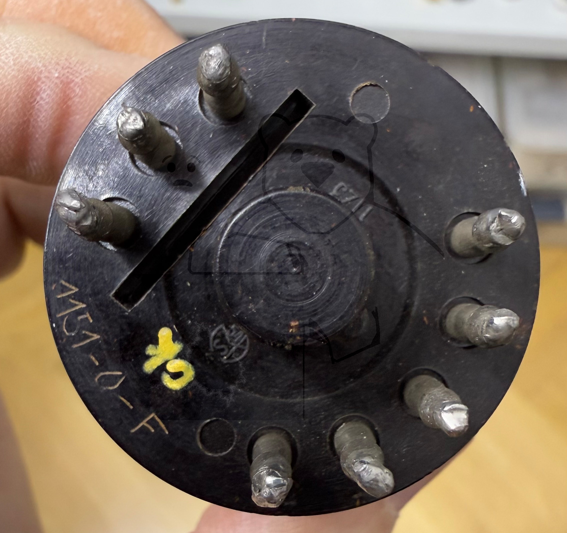 Röhre KT211 (Stahlröhrensockel, 8pol) #8401 Bild 5