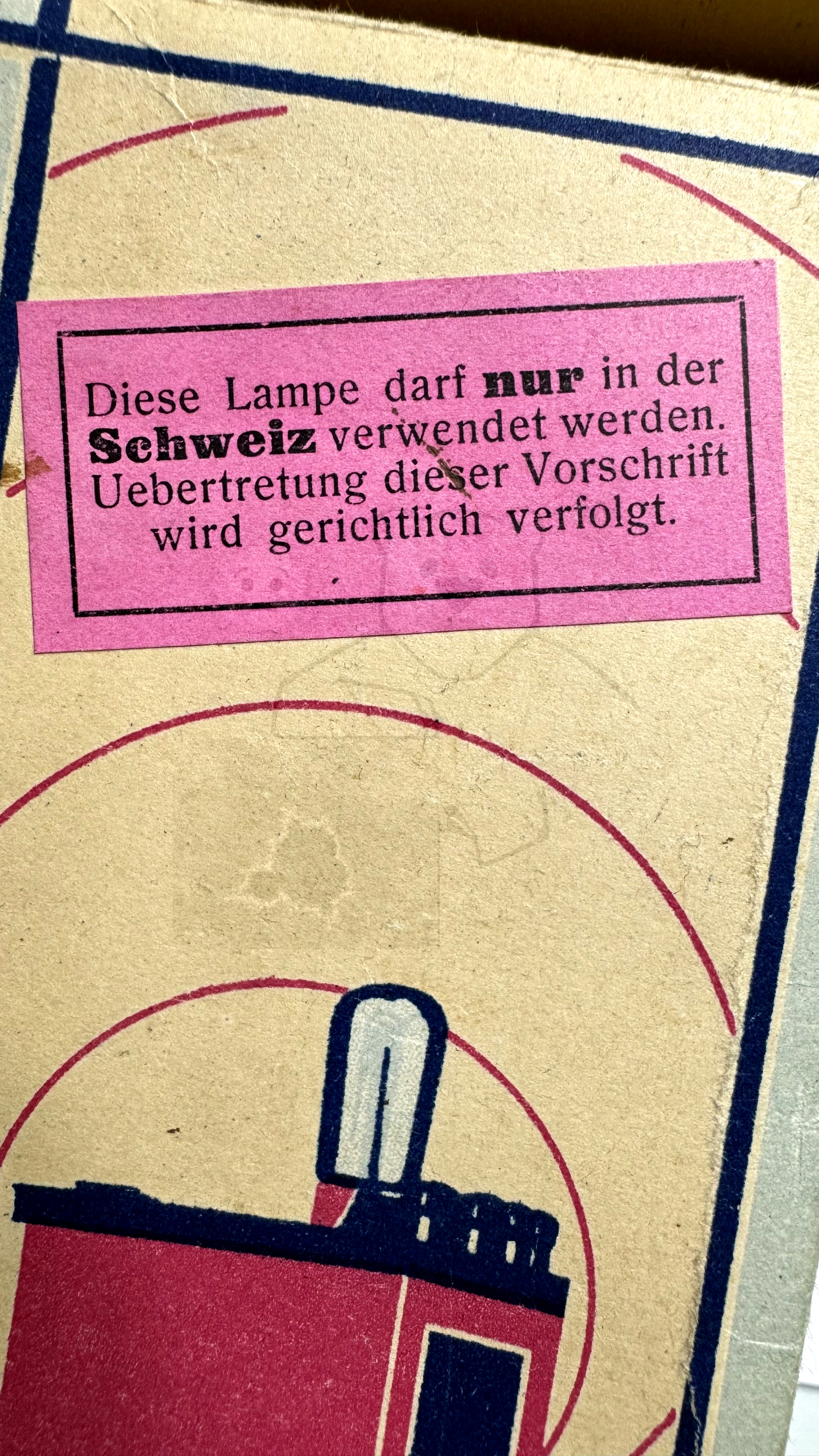 Röhre Kenotron K8 #4410 Verpackung Bild 4