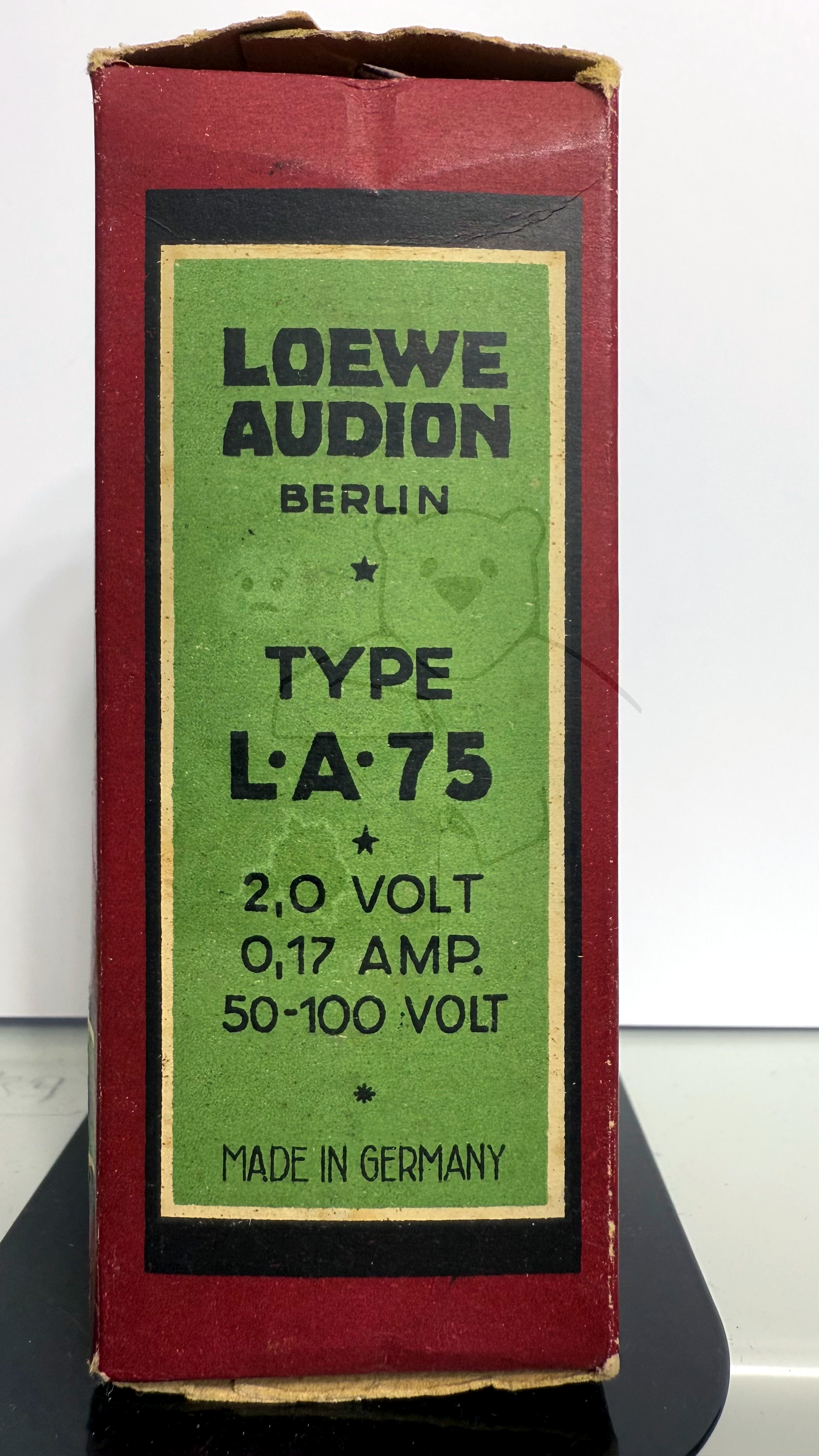 Röhre LA75 #8144 Verpackung Bild 3