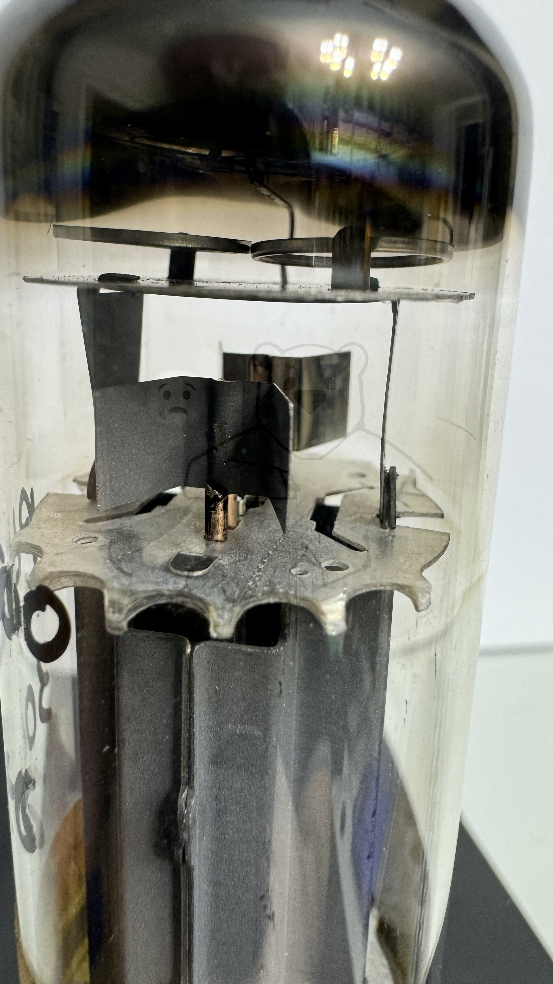 Röhre PL500 #3046 Vertrauliches Labormuster Bild 6