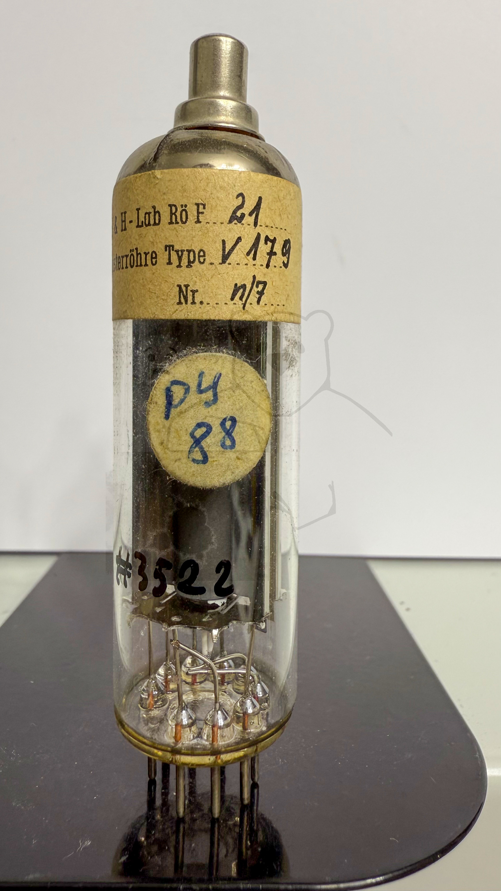Röhre PY88 #3522 Musterröhre Bild 1