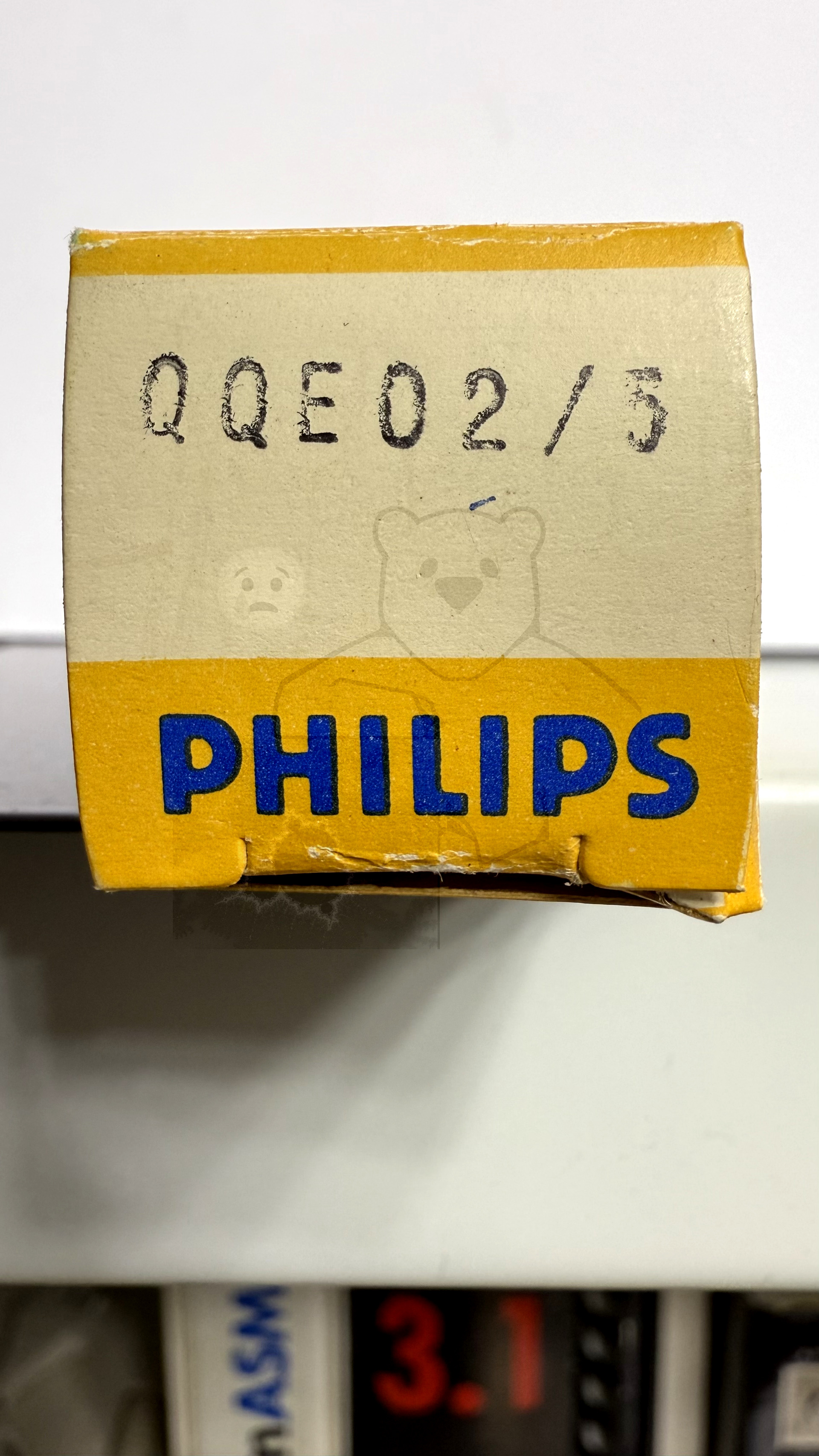 Röhre QQE02-5 #3578 Verpackung Bild 2