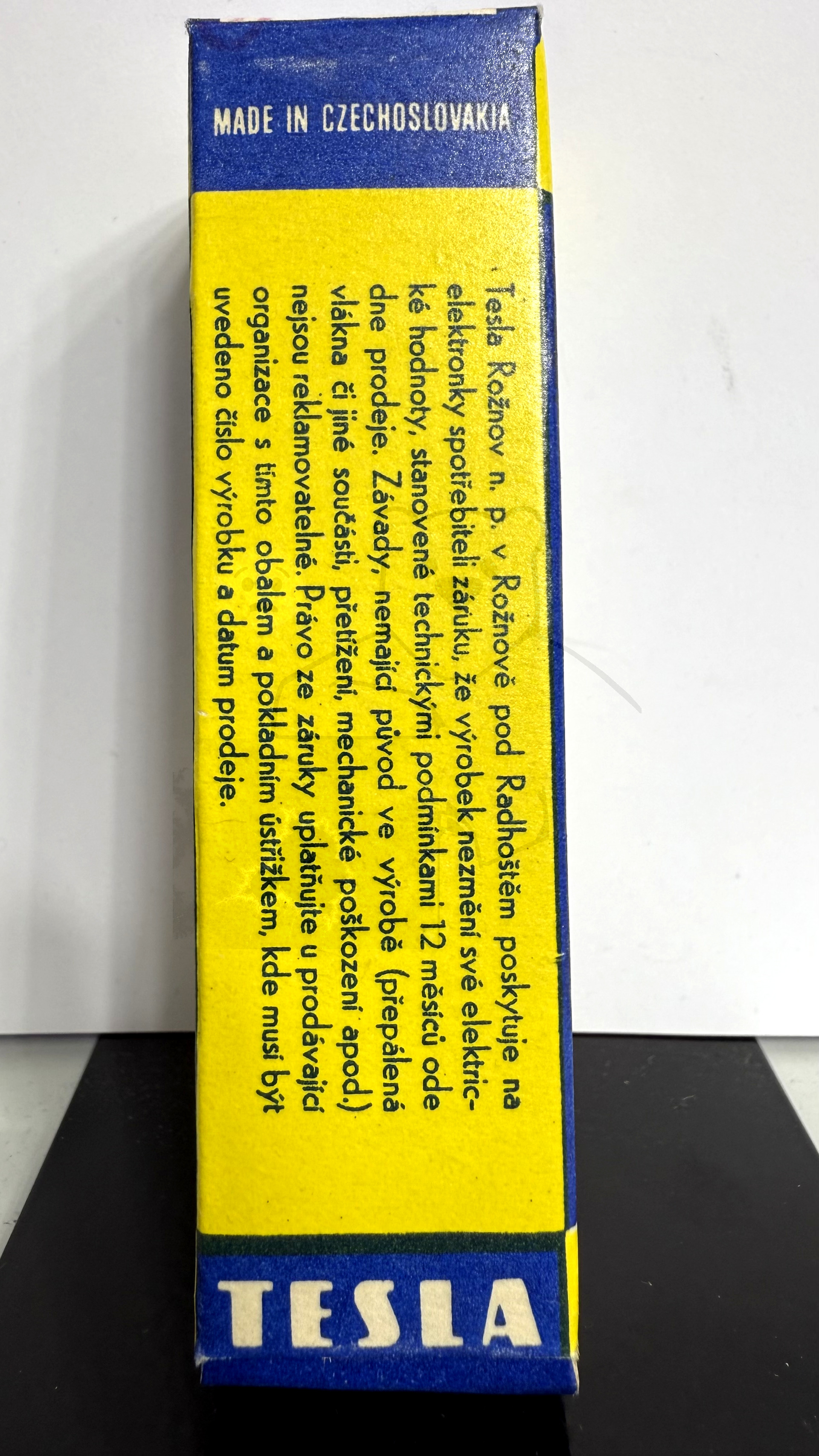 Röhre QQE03-12 #7263 Verpackung Bild 3