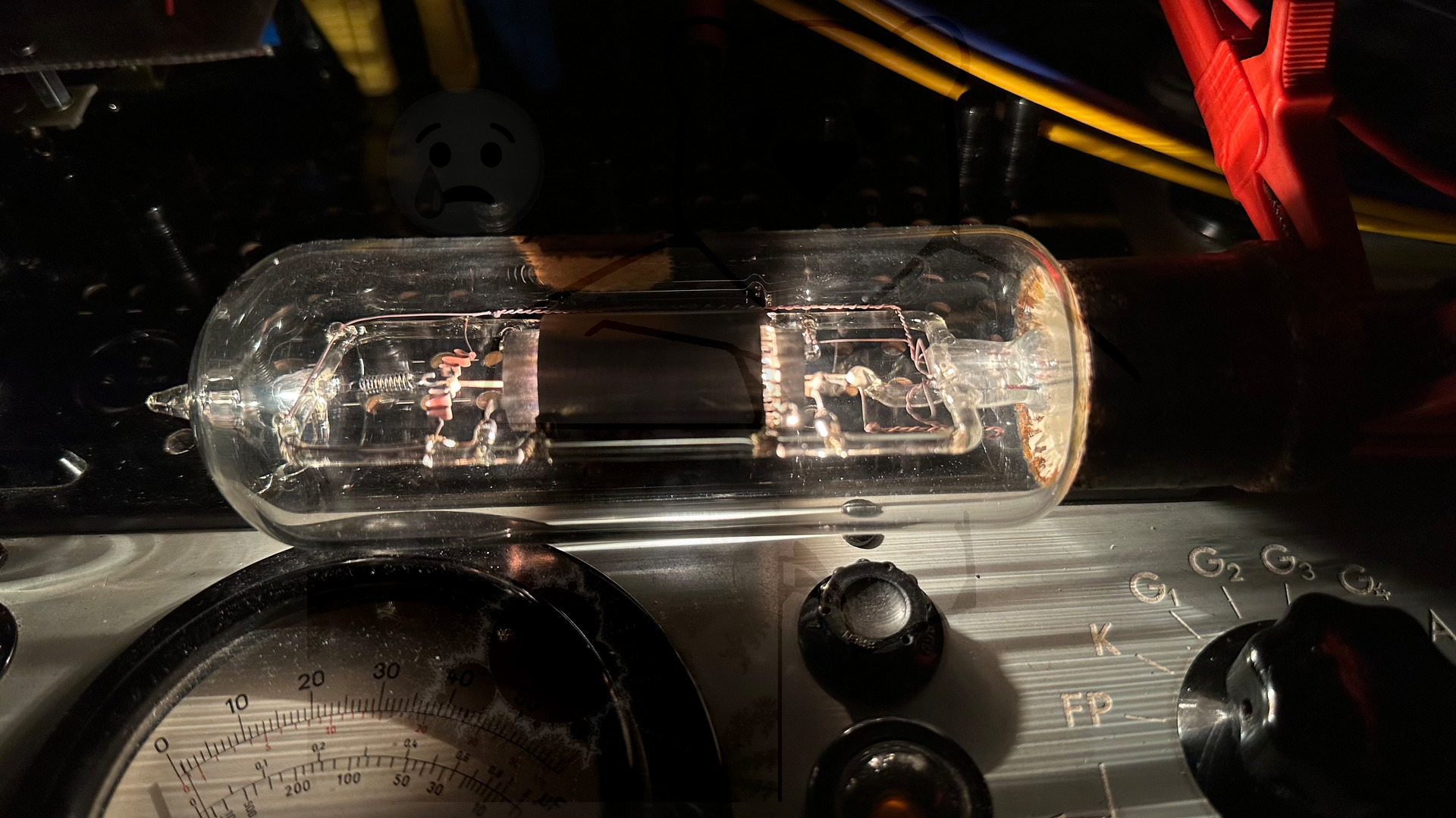 Röhre R #6417 In Betrieb Bild 2