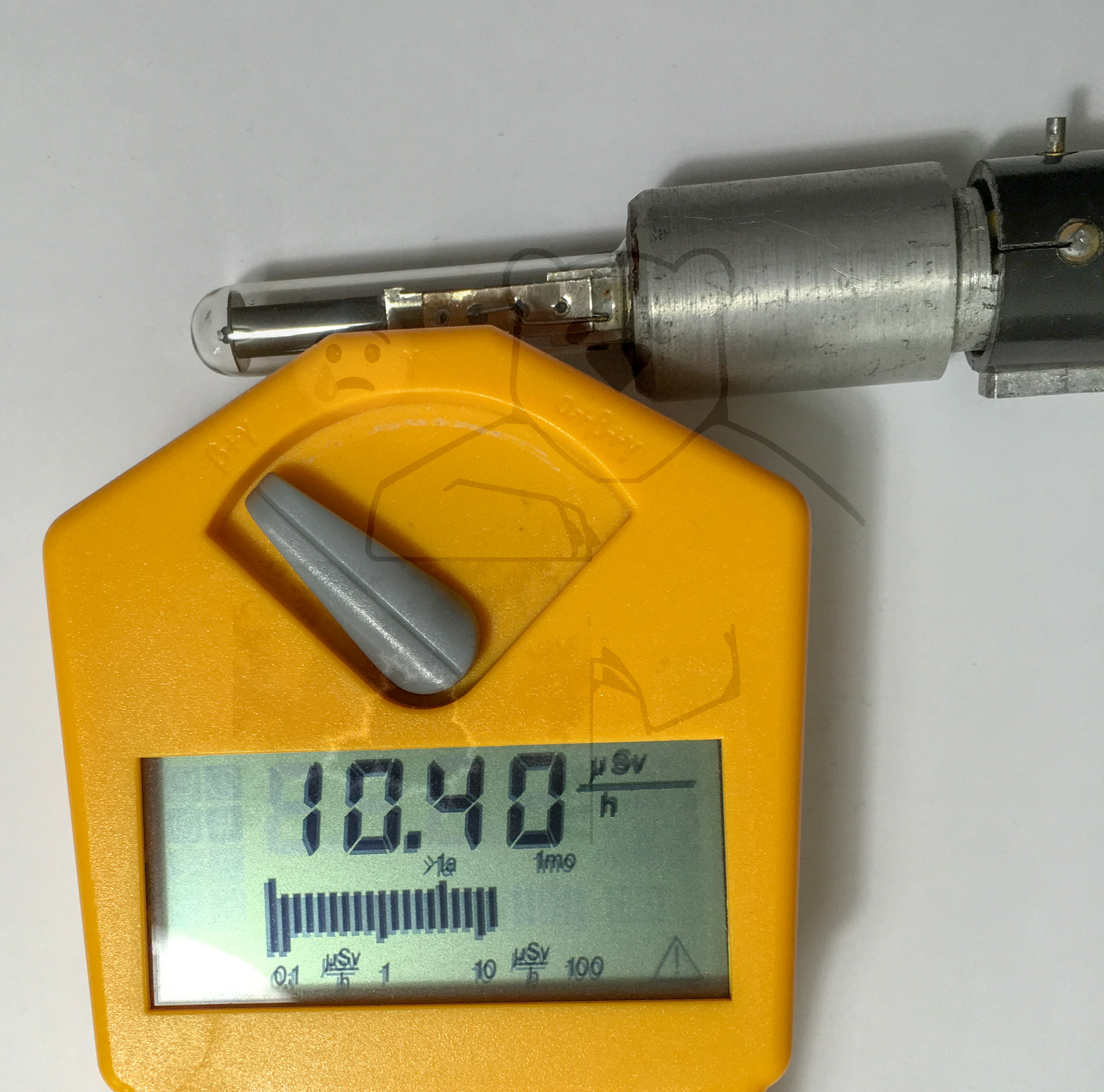 Röhre RD2Md #7783 Bild 14 Beta und Gamma Emmision