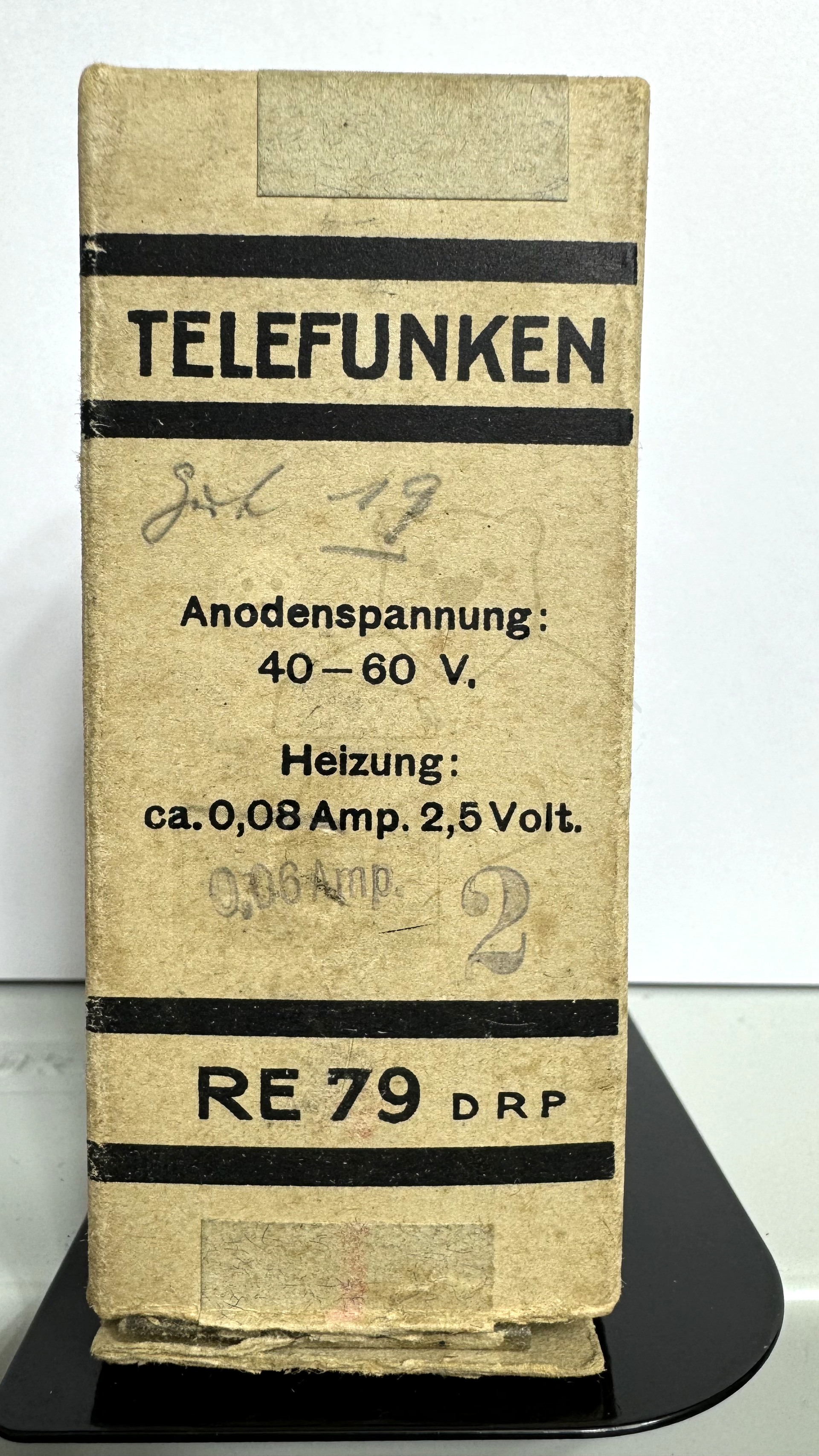 Röhre RE79 #8143 Verpackung Bild 3