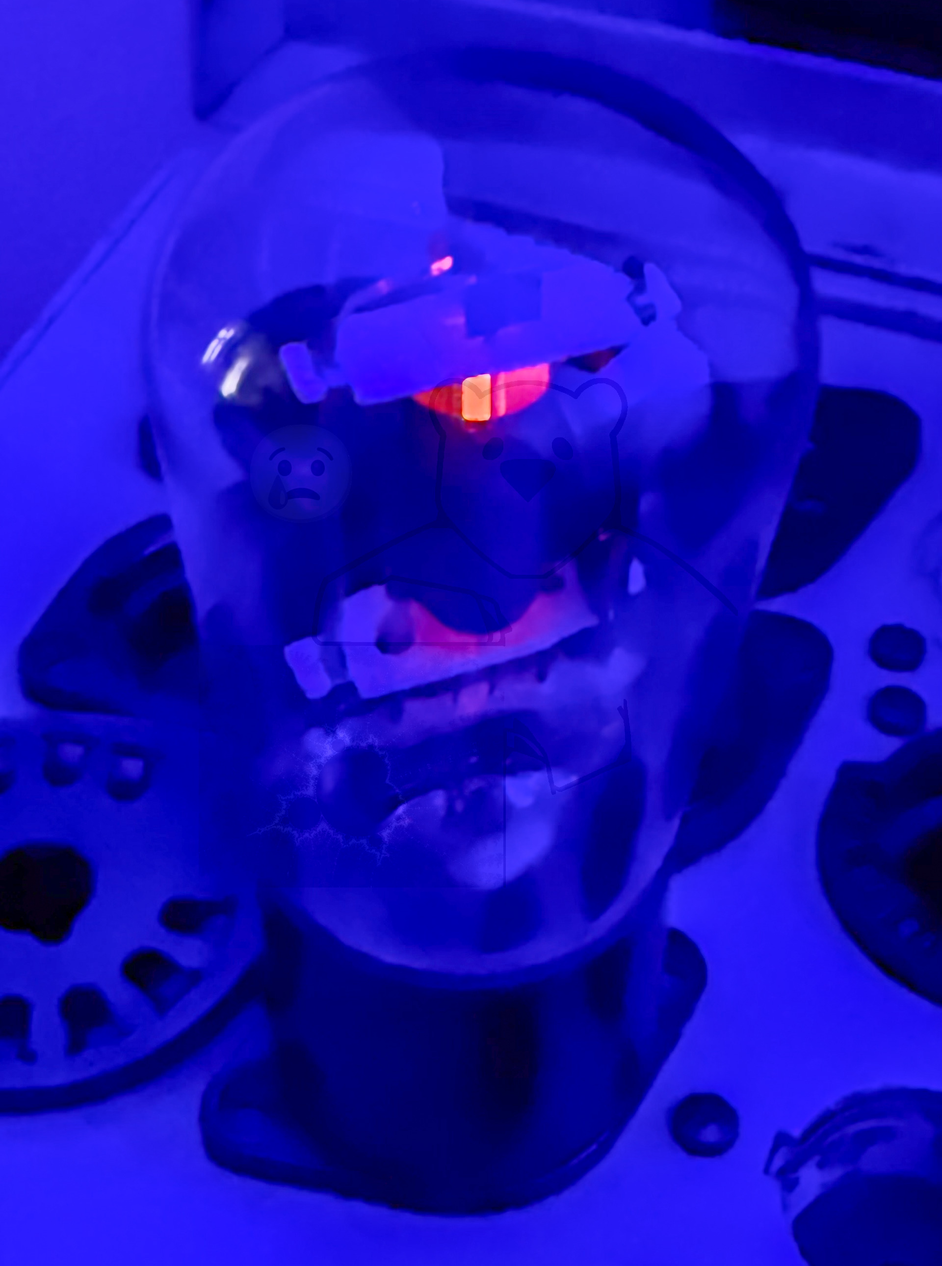 Röhre REN904 Spez F #3766 In Betrieb Bild 3