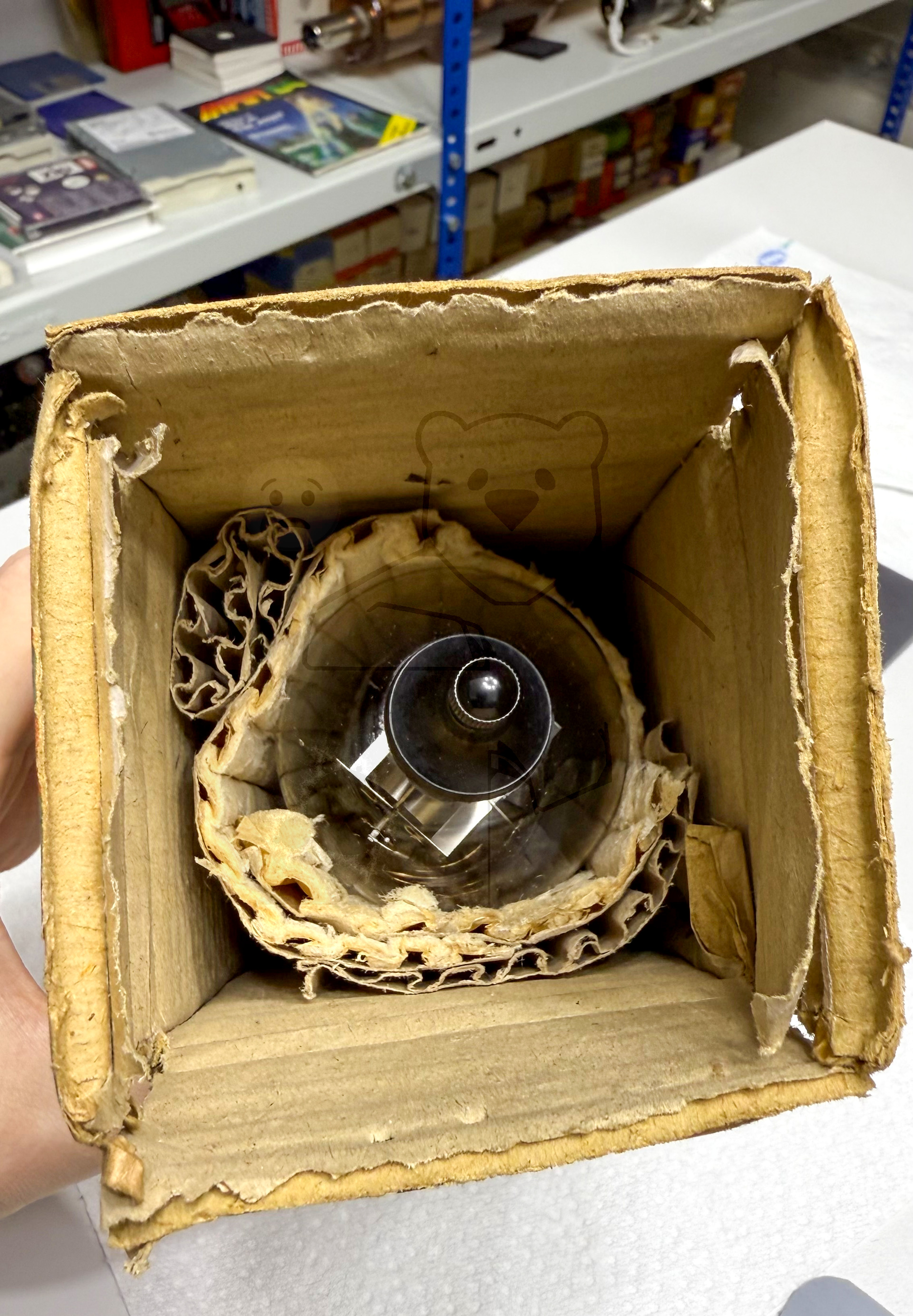 Röhre RENS1204 Alte Variante ohne Metallisierung #8494 Verpackung Bild 2