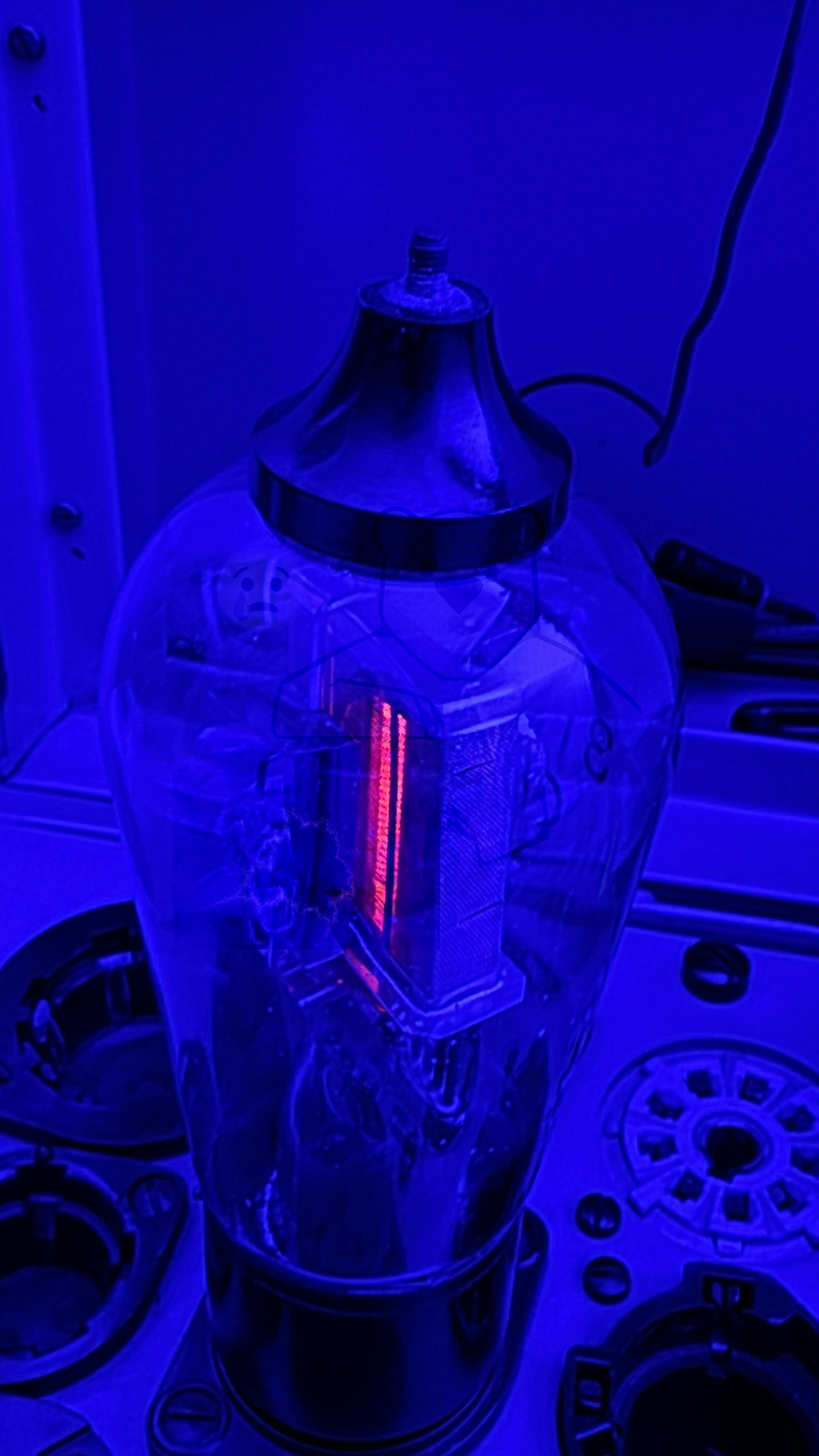 Röhre RENS1254 #7901 In Betrieb Bild 1