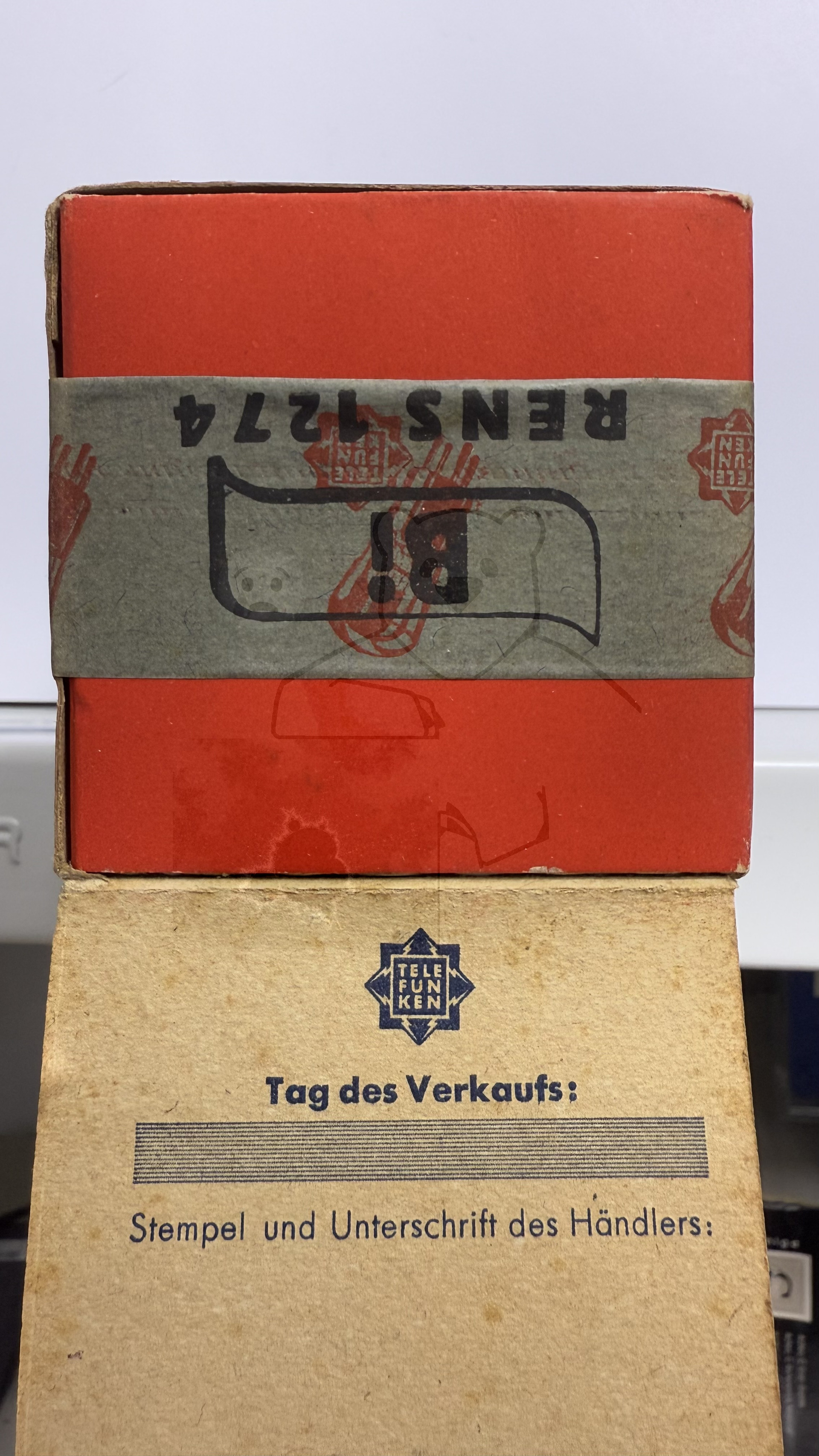 Röhre RENS1274 #0019 Verpackung Bild 2