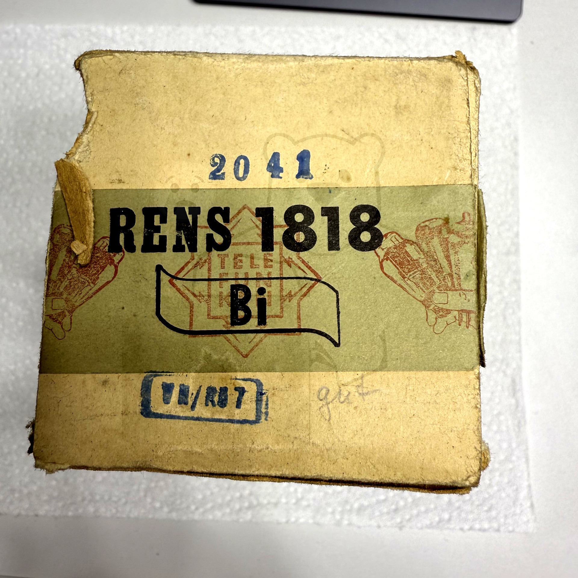 Röhre RENS1818 Verpackung Bild 2