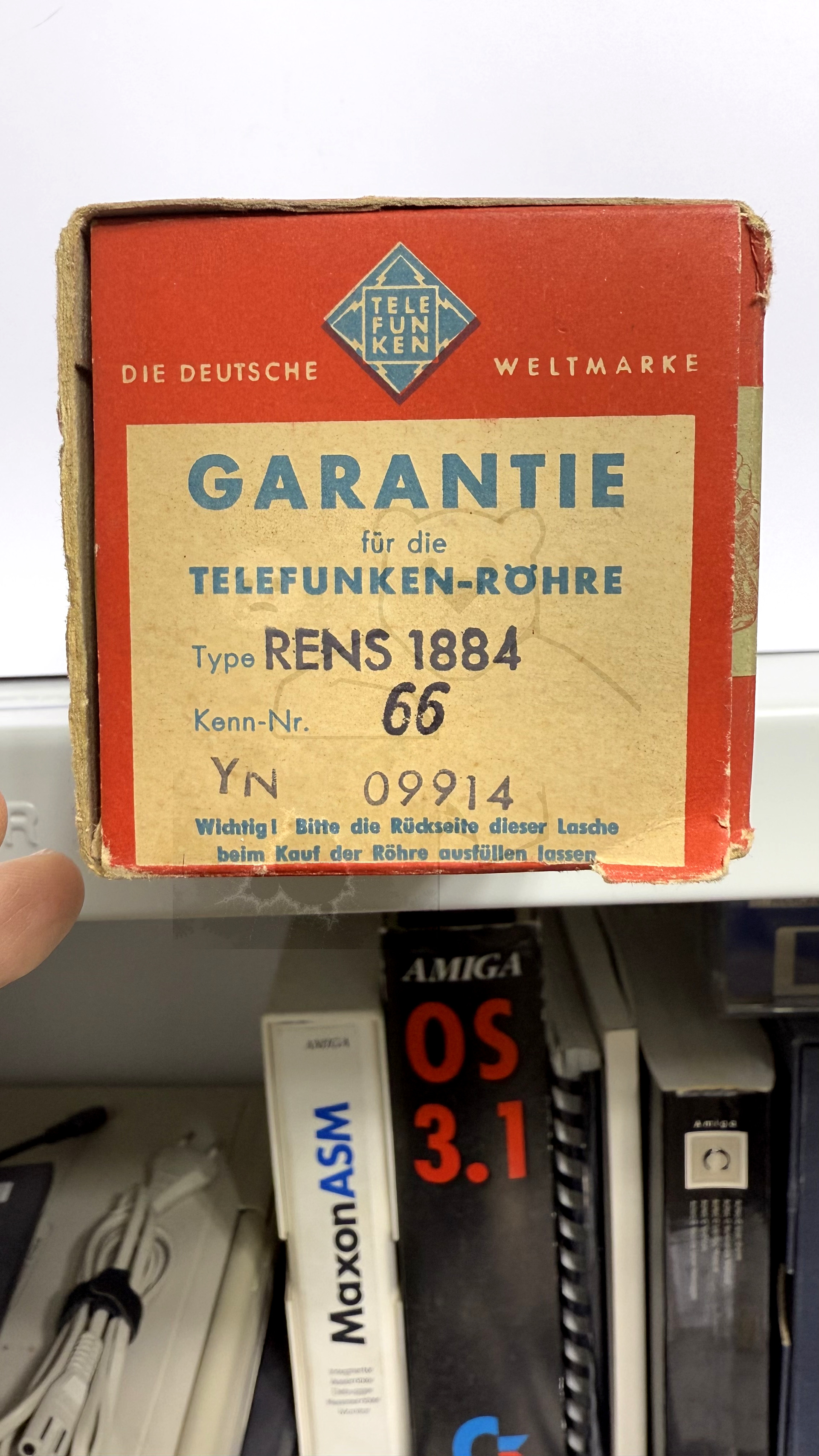 Röhre RENS1884 #6346 Verpackung Bild 7