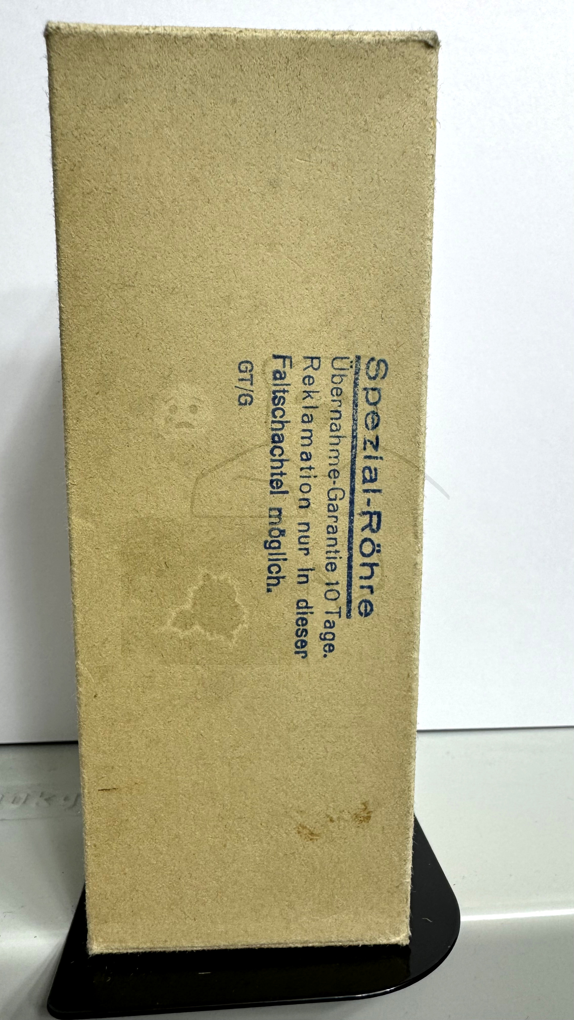 Röhre RGQ7,5-0,6 #7530 Verpackung Bild 1