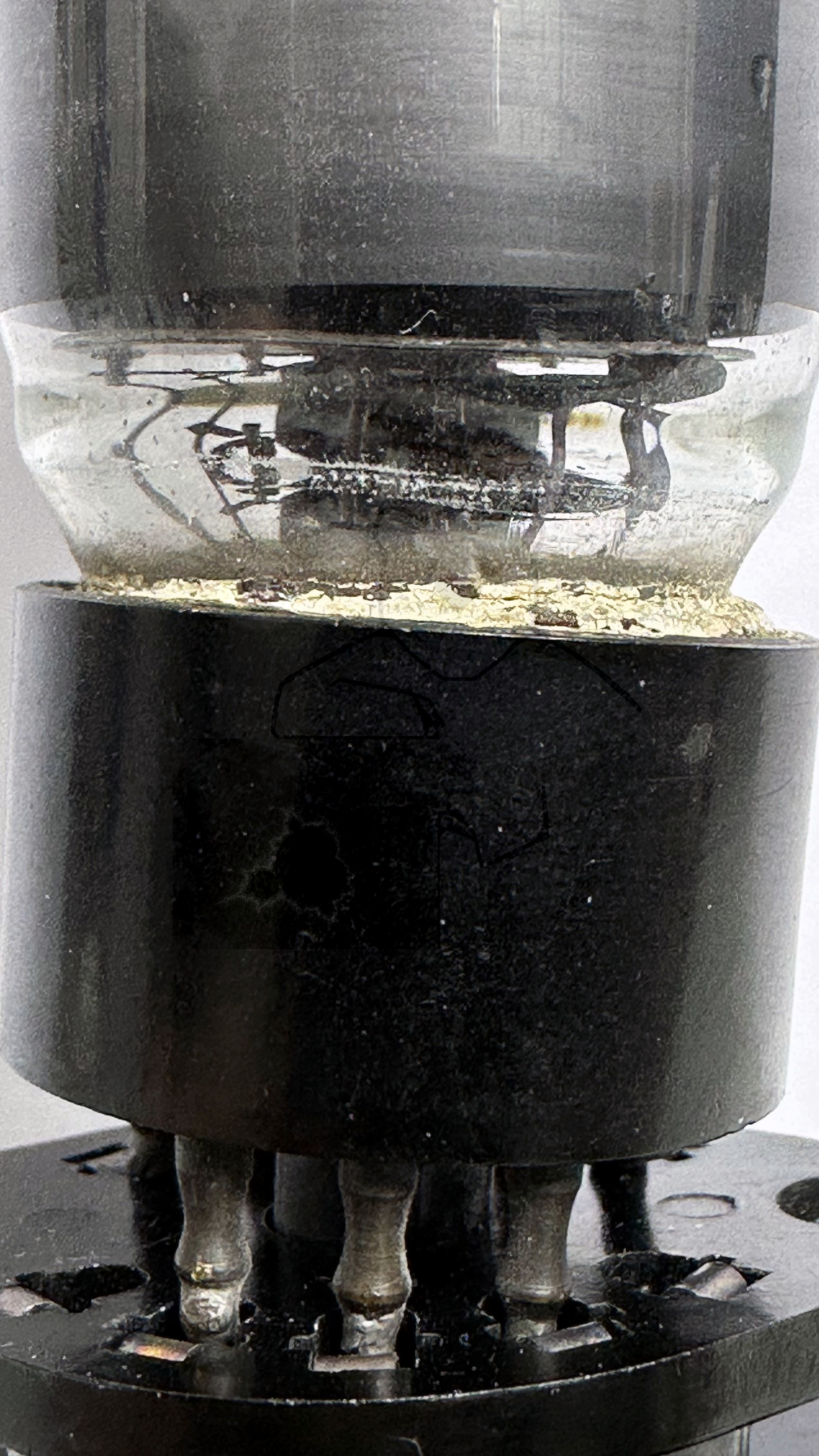 Röhre RL12P10 (Umgesockelt) #0060 Bild 4