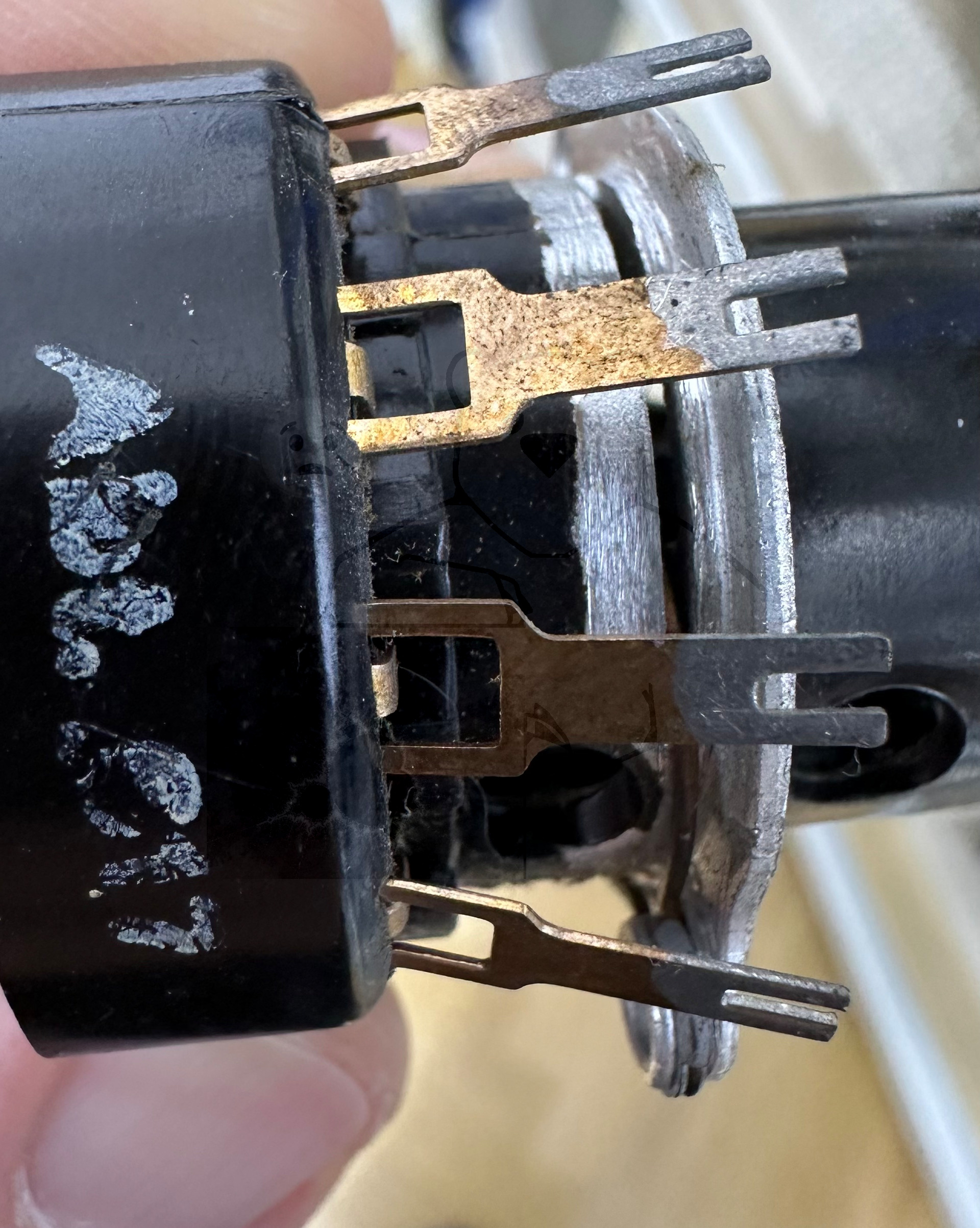 Röhre RL2,4P2 #0071 Fassung Bild 8