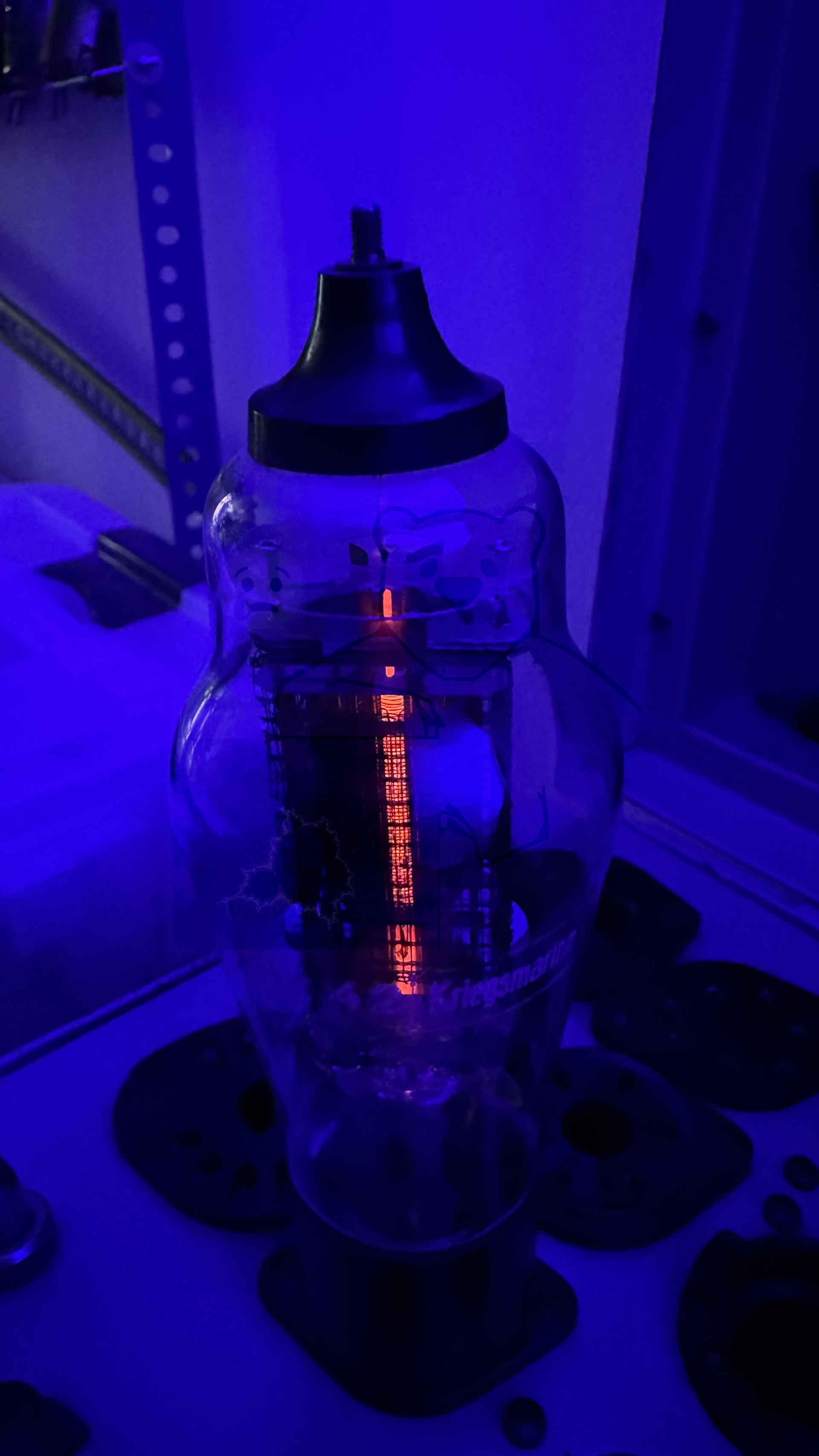 Röhre RS288 #3774 In Betrieb Bild 1