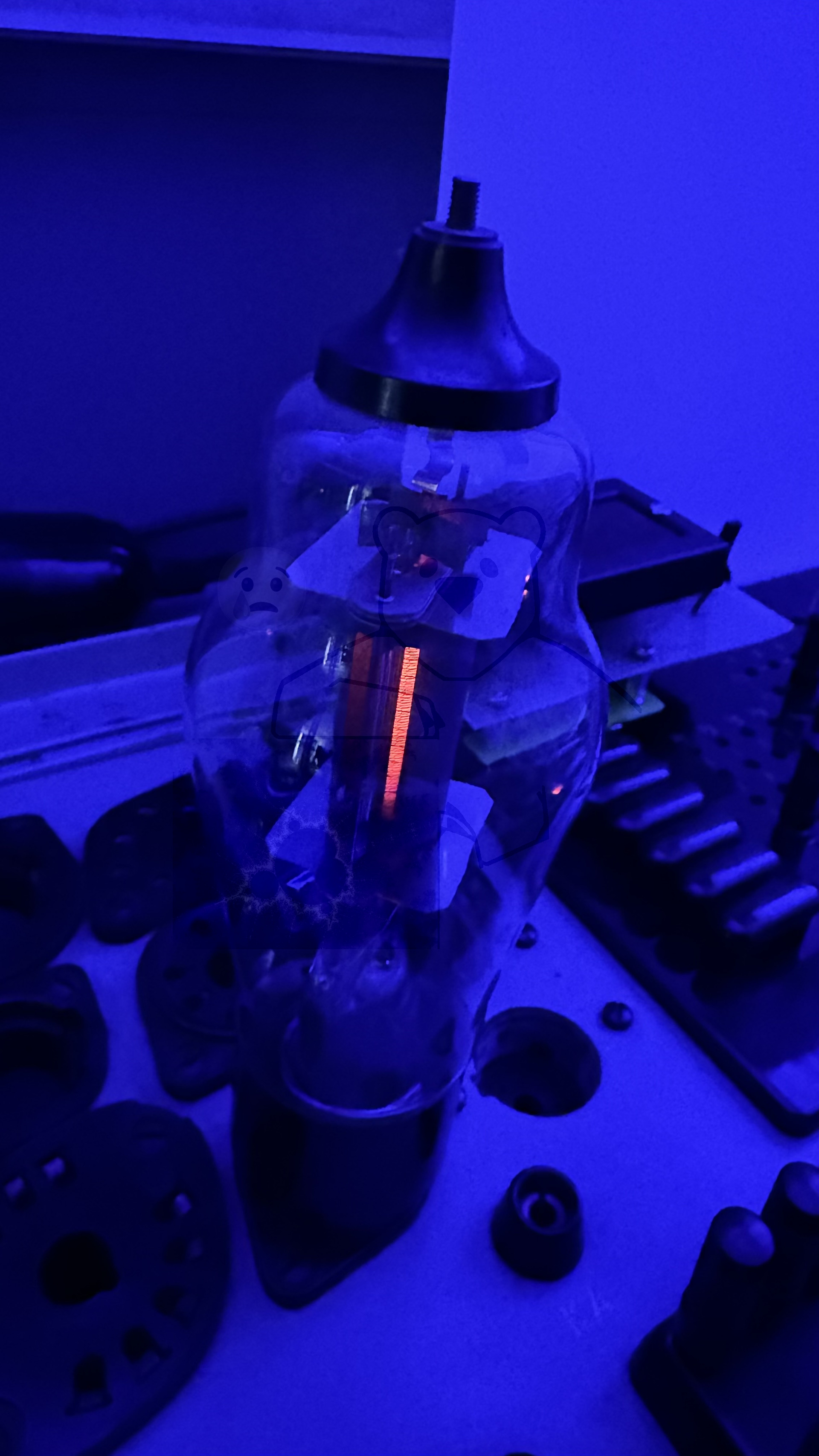 Röhre RS288 #6495 In Betrieb Bild 1