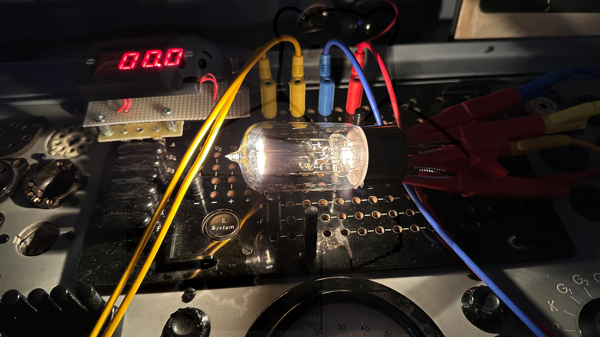 Röhre RV70 #8503 In Betrieb Bild 1