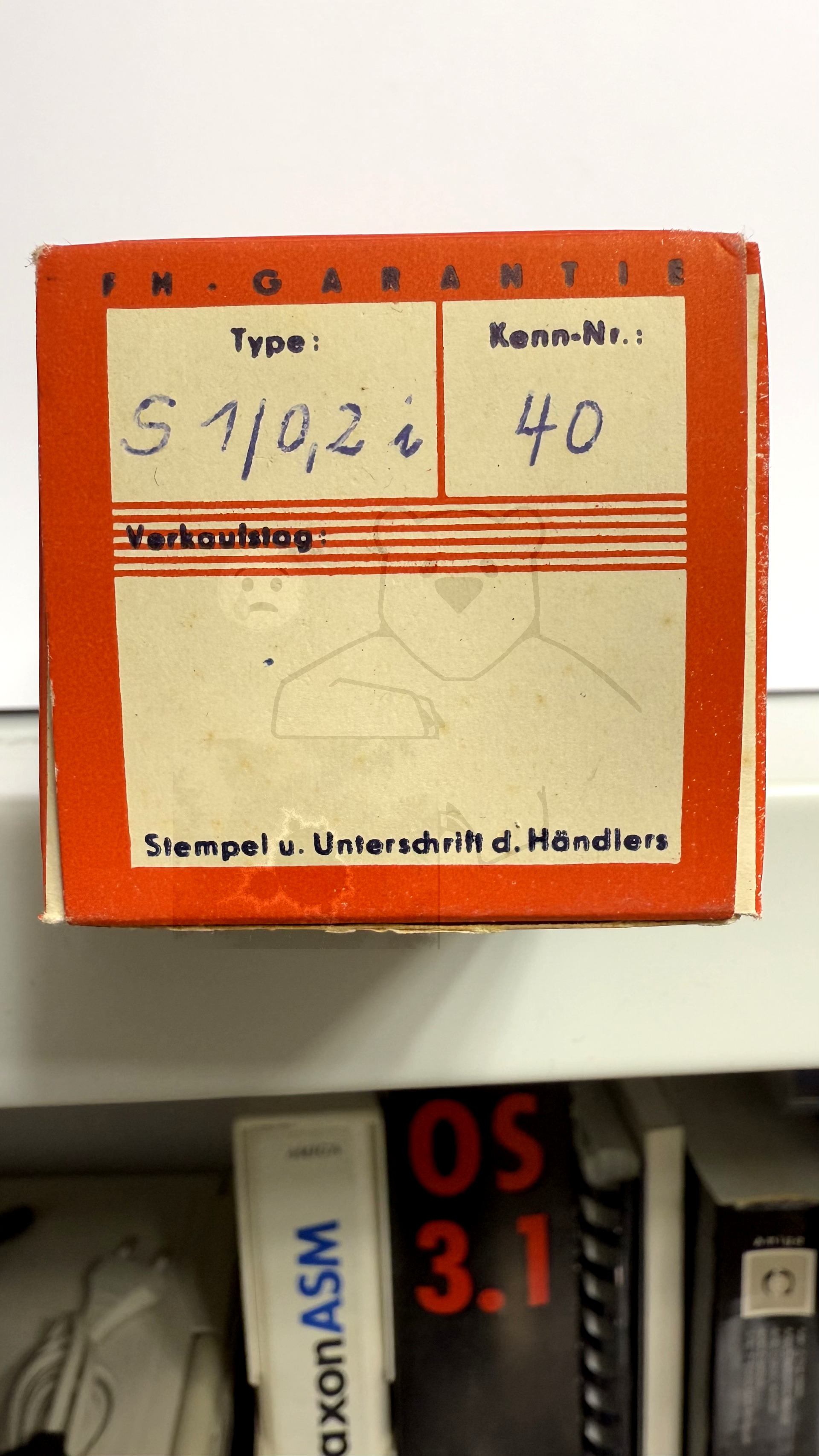 Röhre S1-0,2i #7273 Verpackung Bild 5