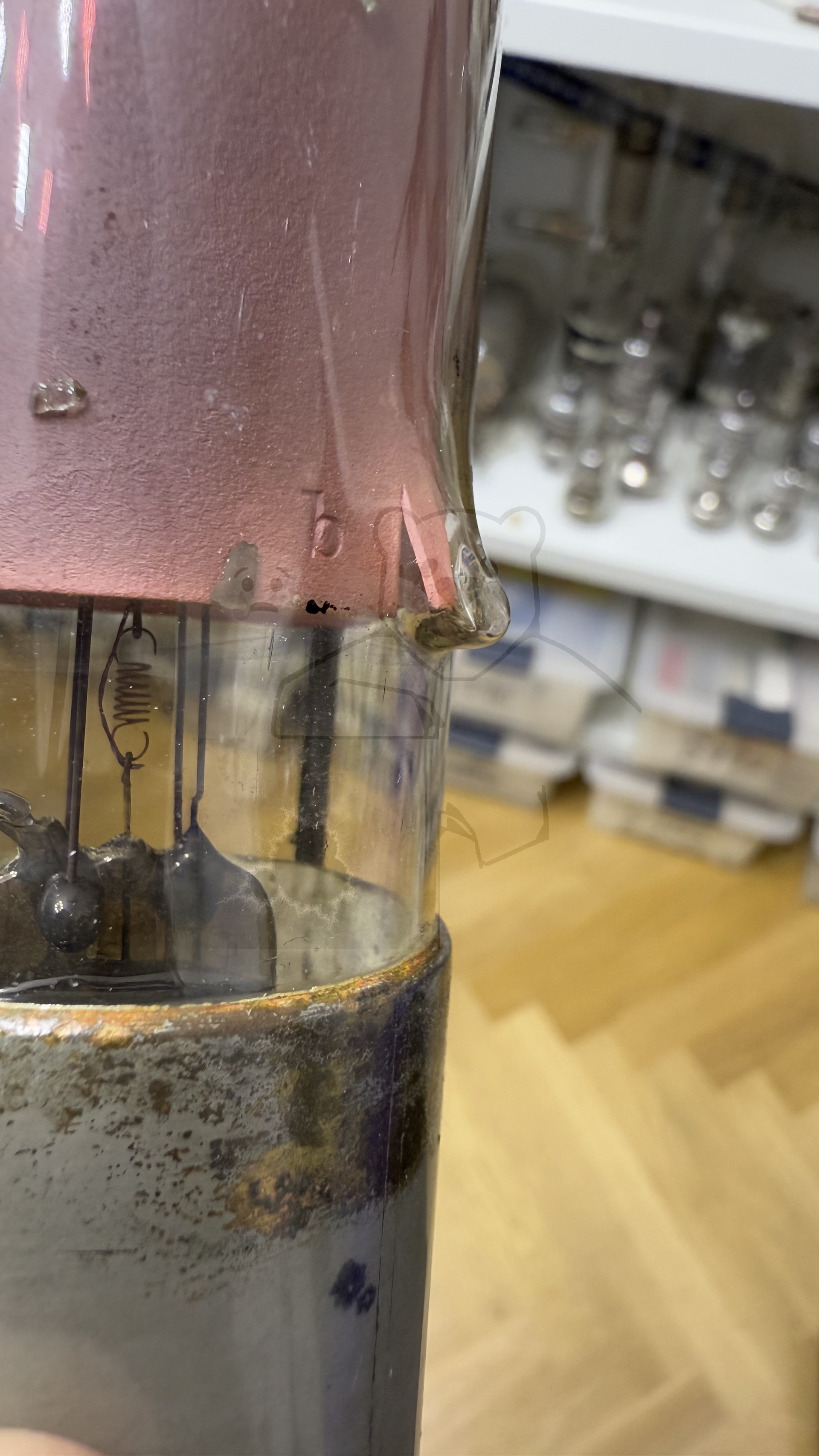 Röhre Schott Typ M #8182 Bild 9