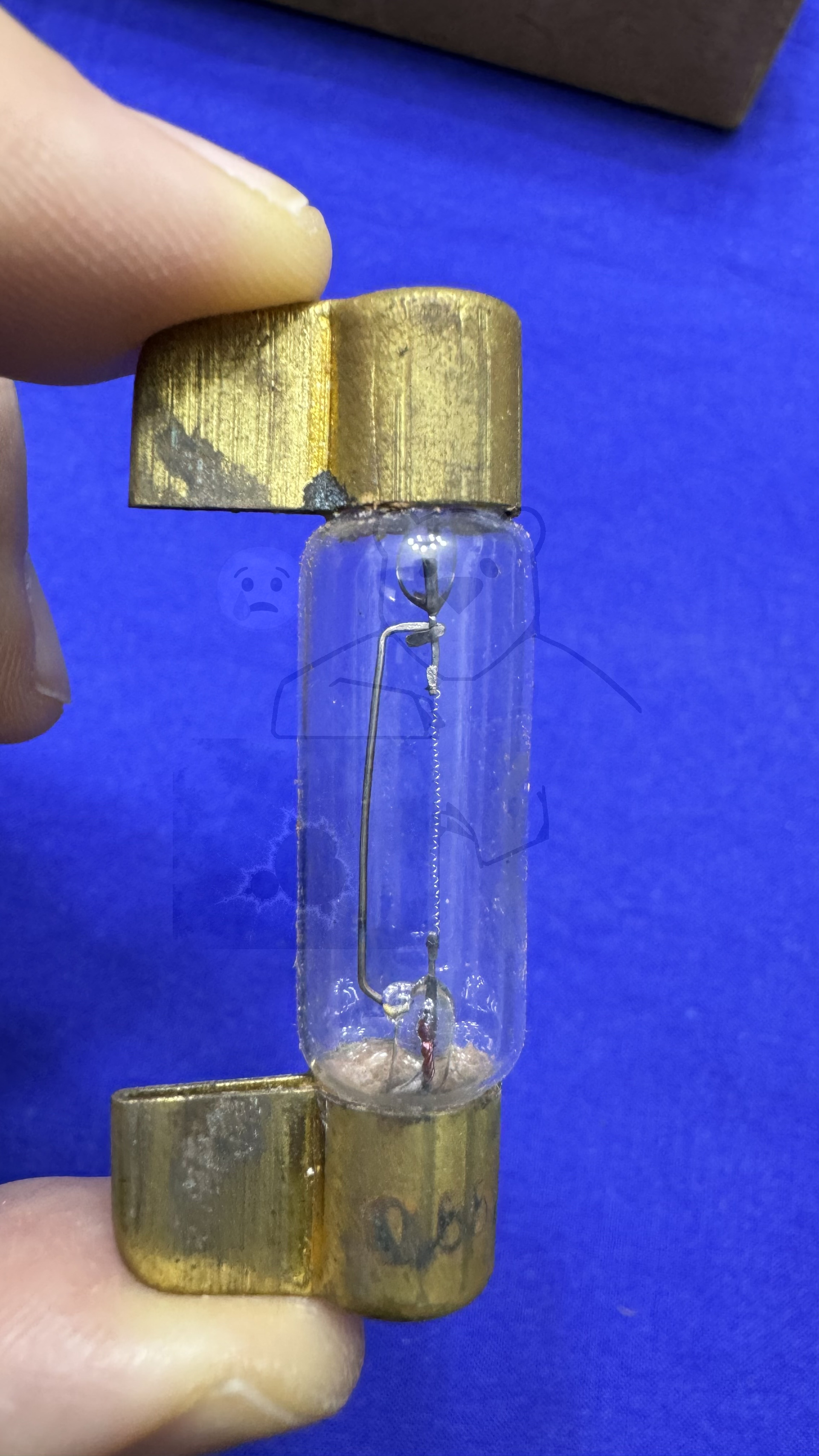 Röhre Seddig 50191 #7562 Schutzwiderstand Bild 2