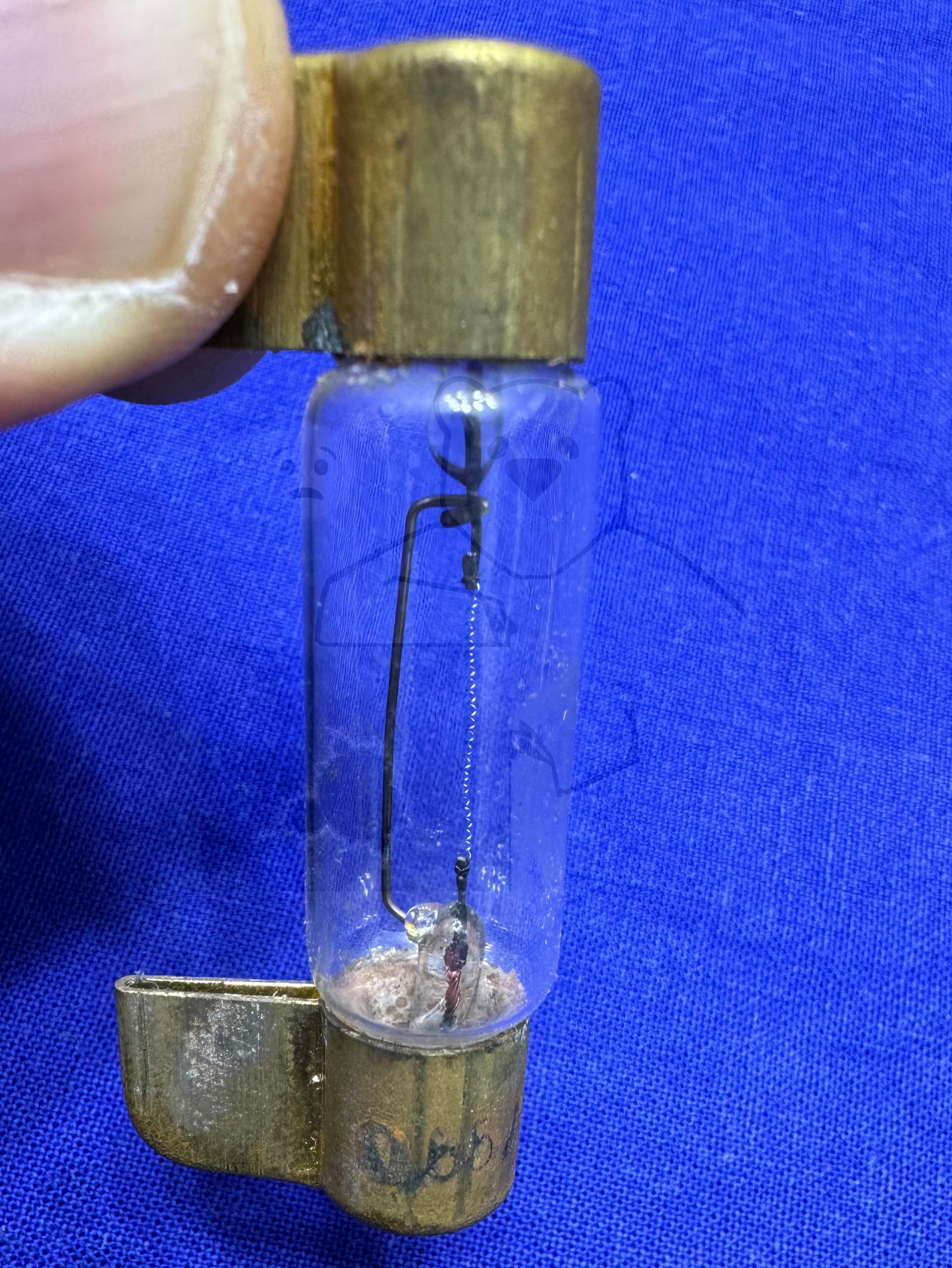 Röhre Seddig 50191 #7562 Schutzwiderstand Bild 3