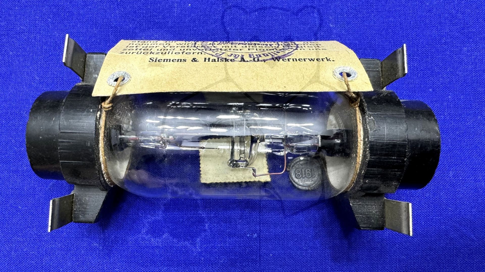 Röhre Typ A (Siemens) #7759 Verpackung Bild 1