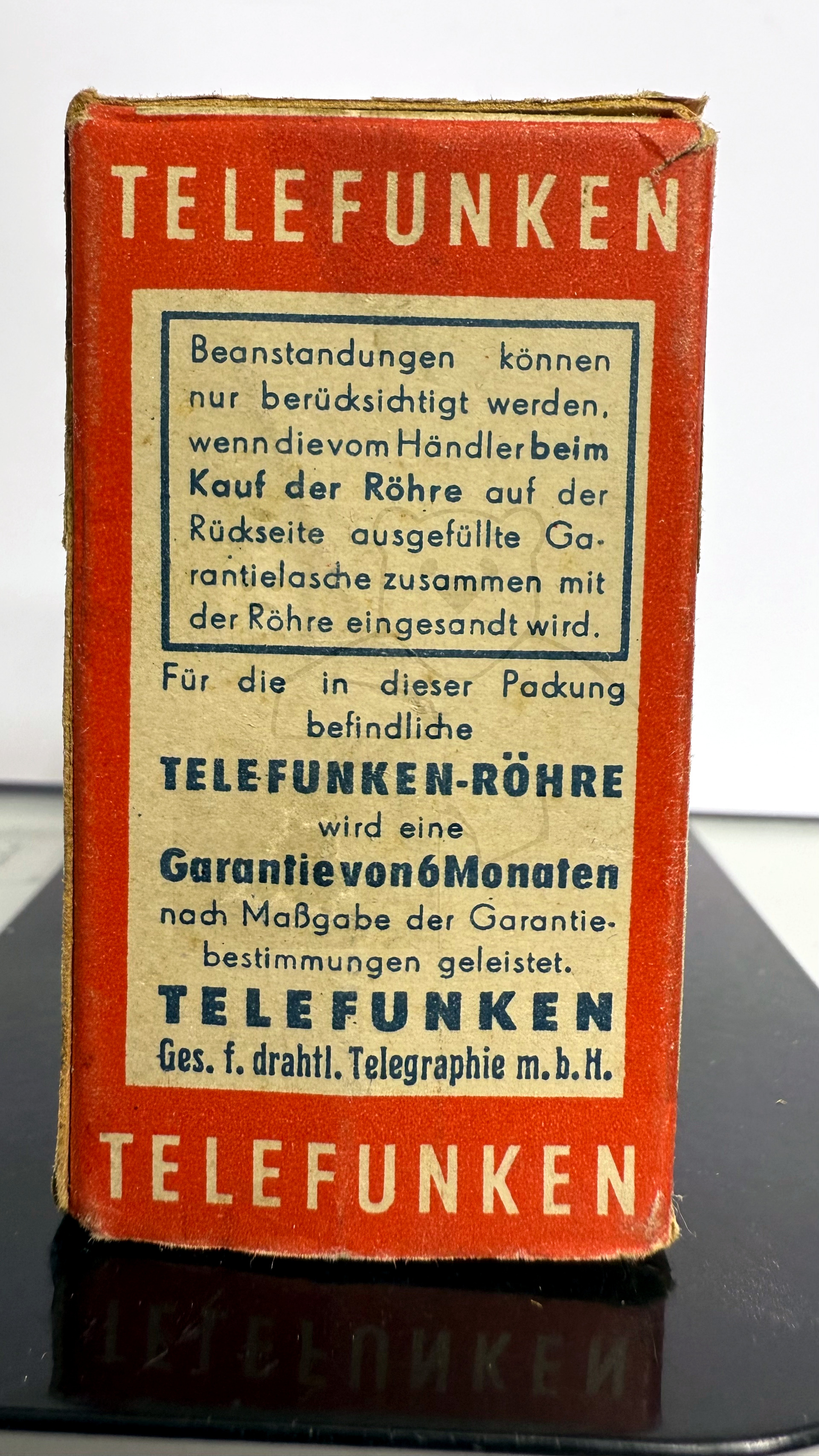 Röhre UAA91 #8212 Verpackung Bild 3