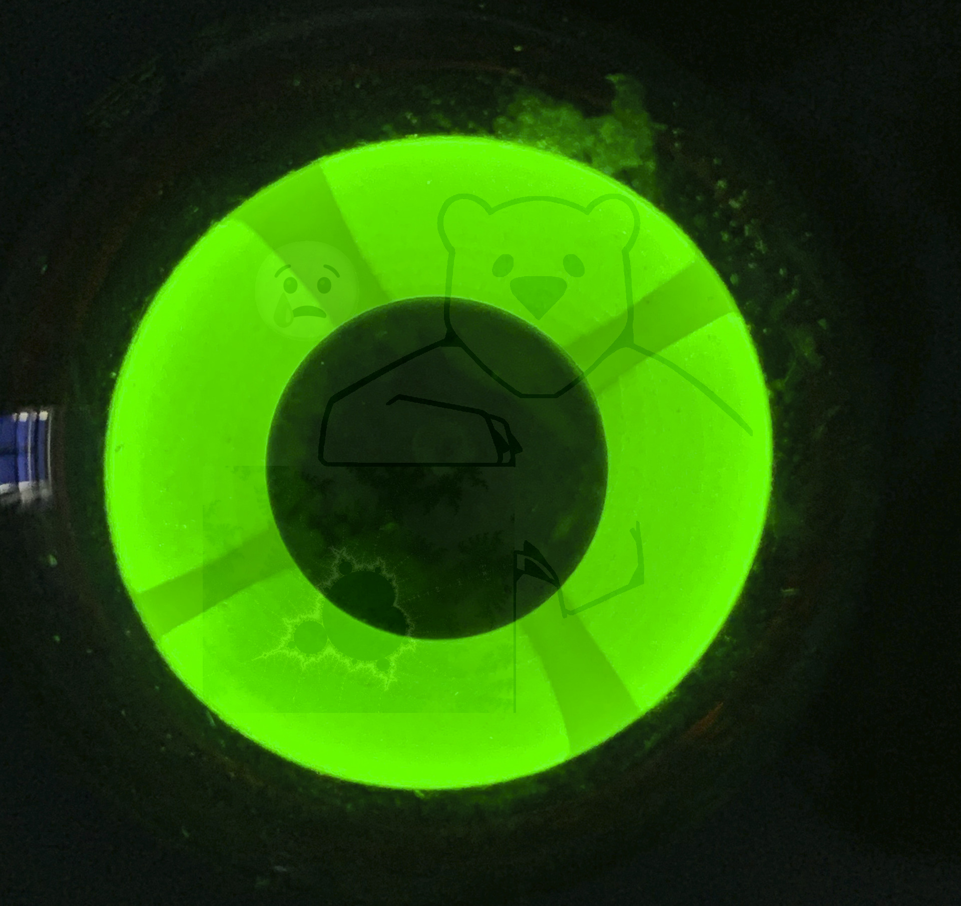 Röhre UM11 #5896 In Betrieb Bild 2