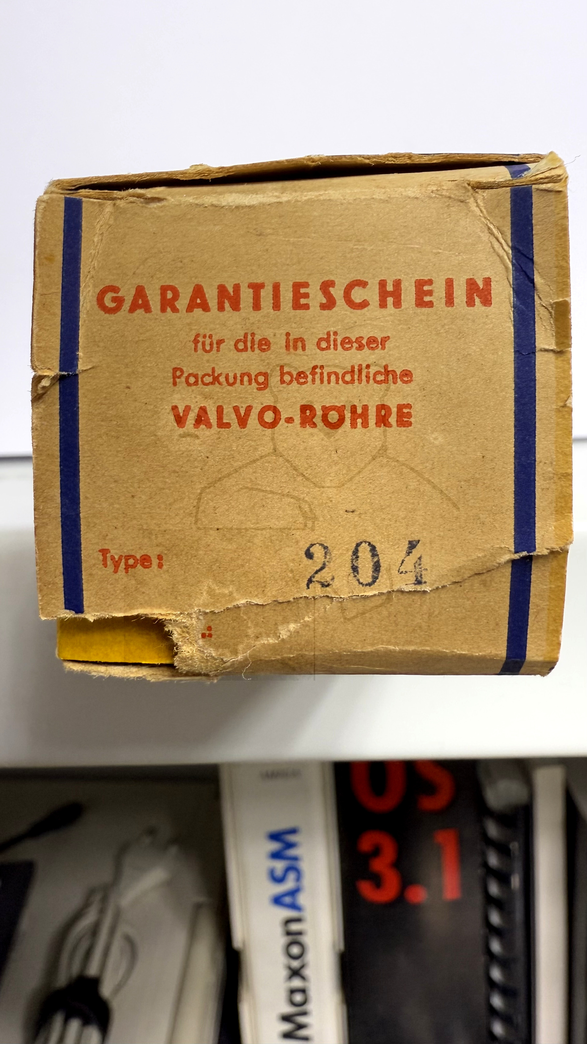 Röhre UY3 #7809 Verpackung Bild 5