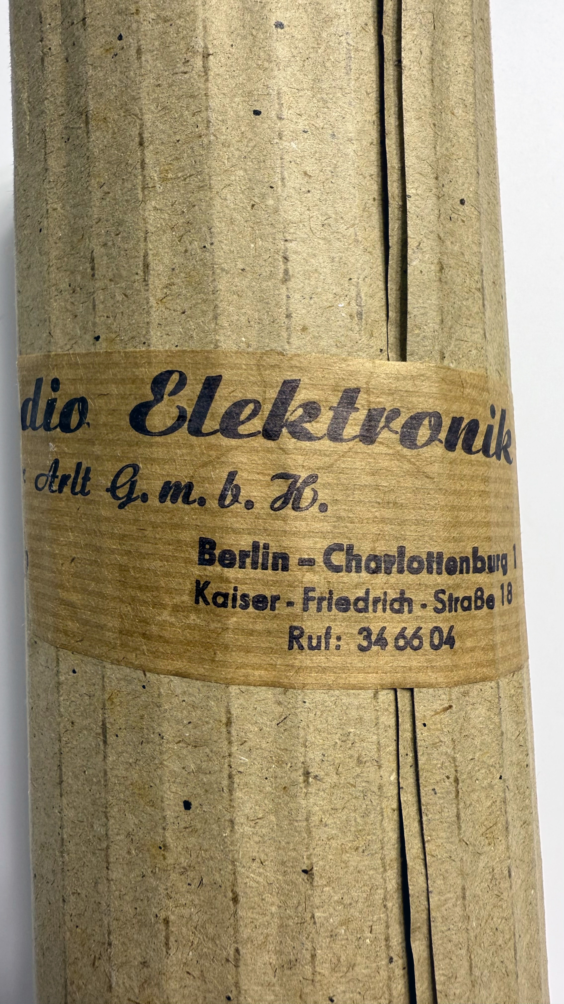 Röhre Urdox U51500 #4824 Banderole Bild 2