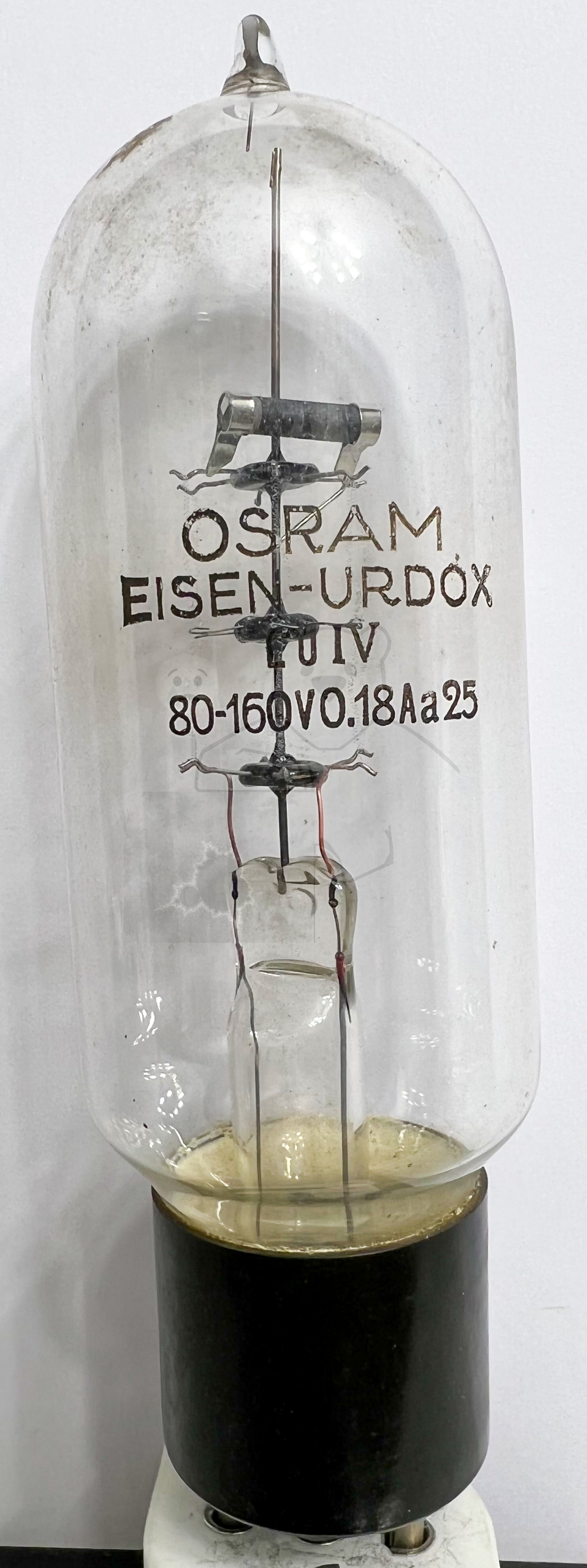 Röhre Urdox und Eisen-Wasserstoff Widerstand EU IV Bild 1