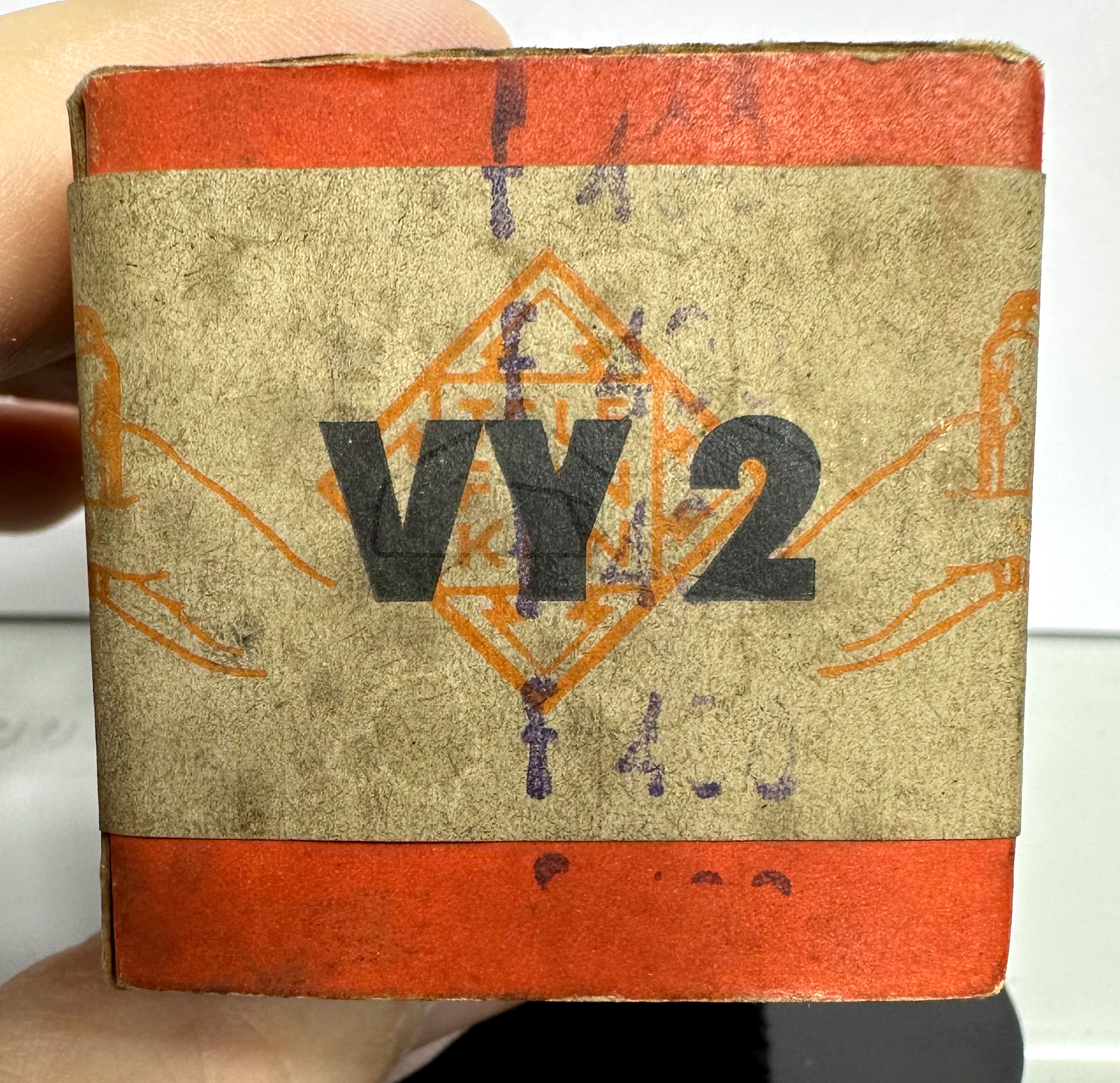 Röhre VY2 #4809 Verpackung Bild 6