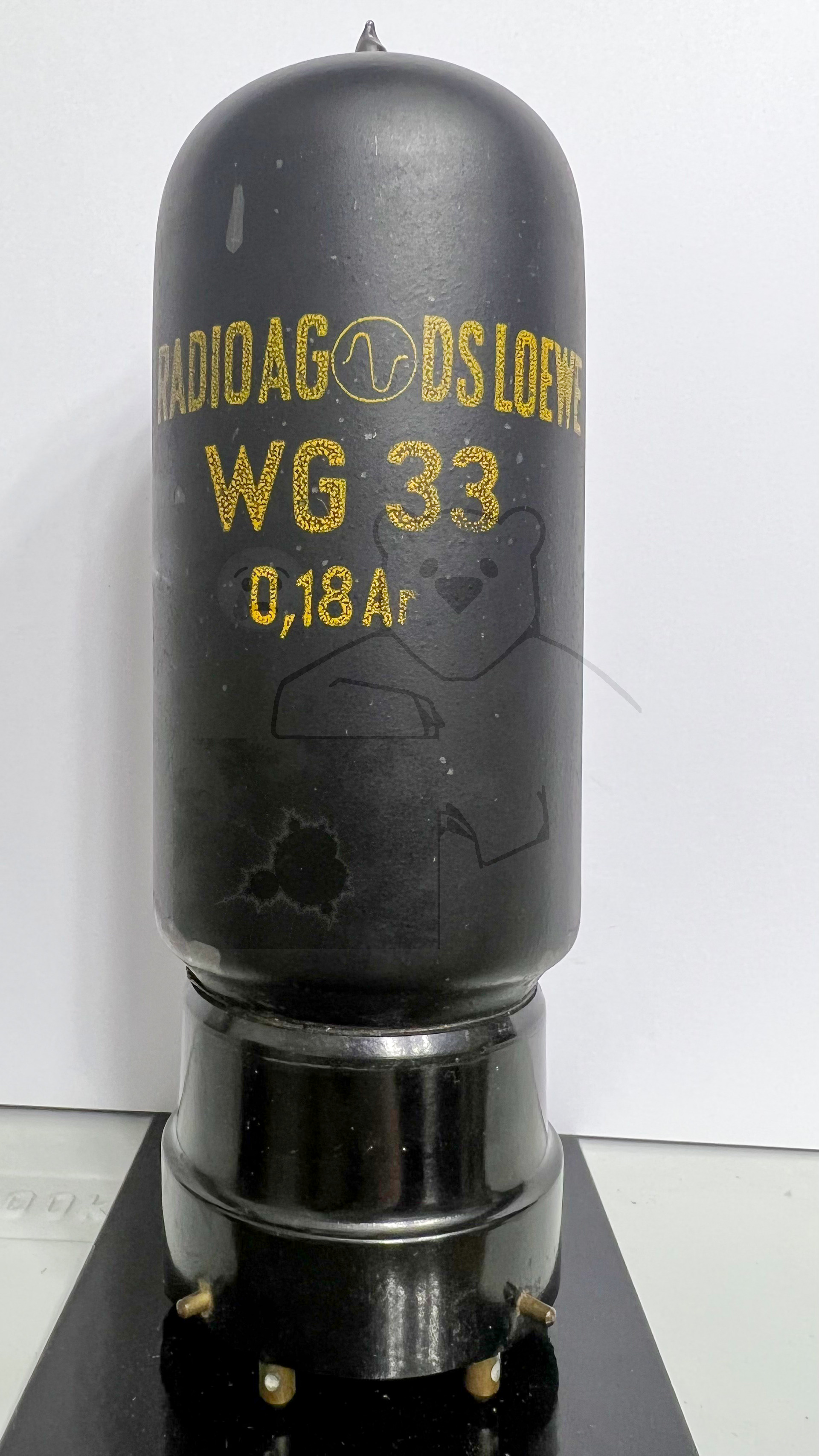 Röhre WG33 #8456 Bild 1