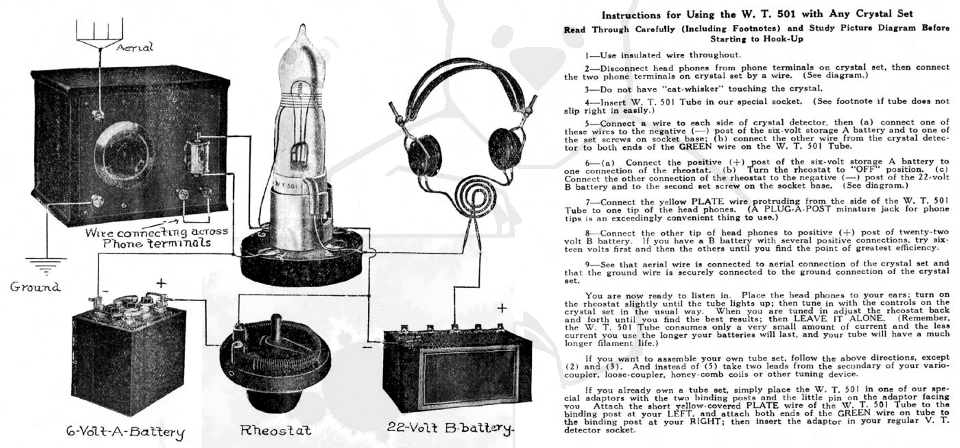 Röhre Welsh 'Peanut' Tube WT501 #7235 Werbung Bild 2